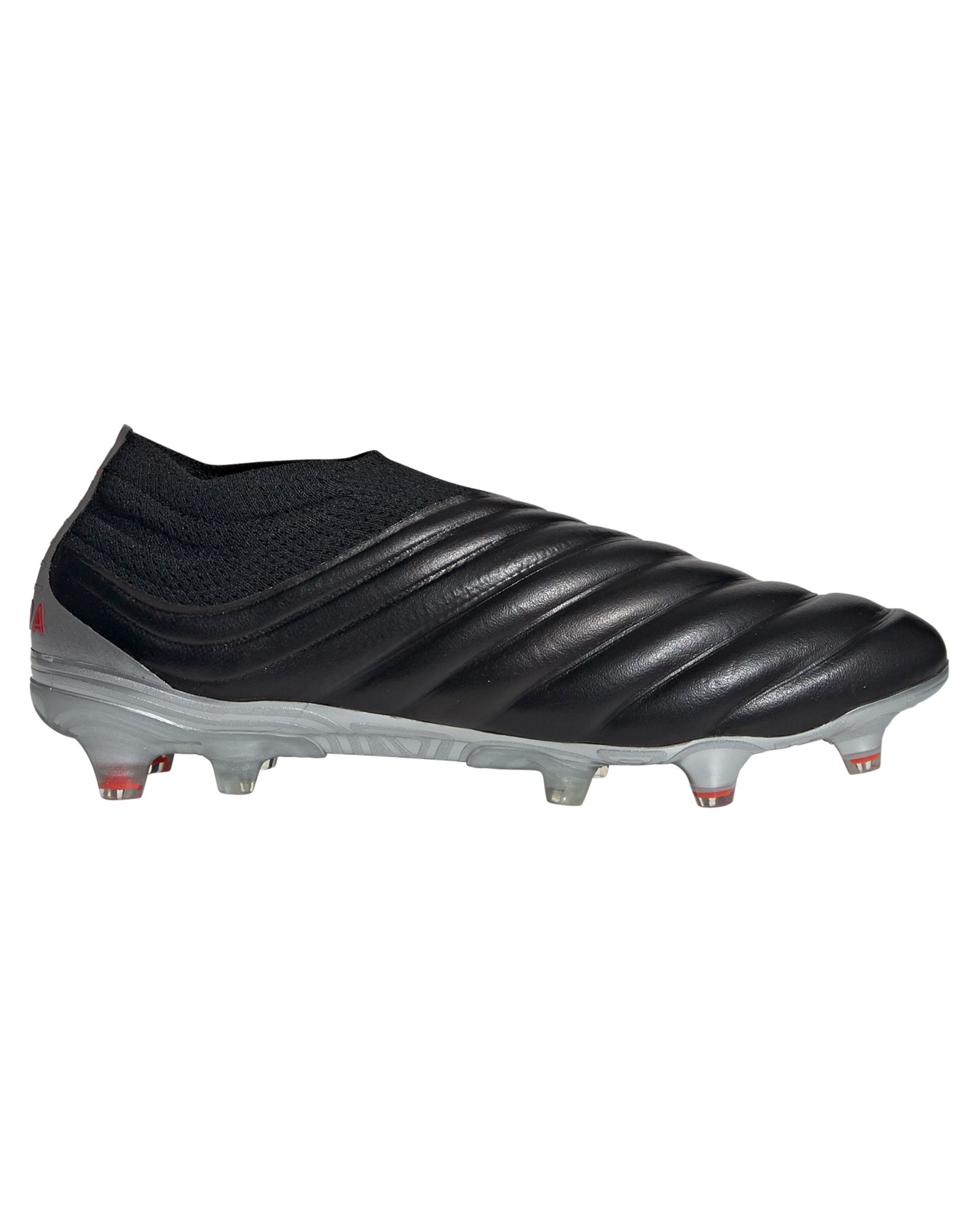 Botas de Copa 19+ FG Negro Rojo