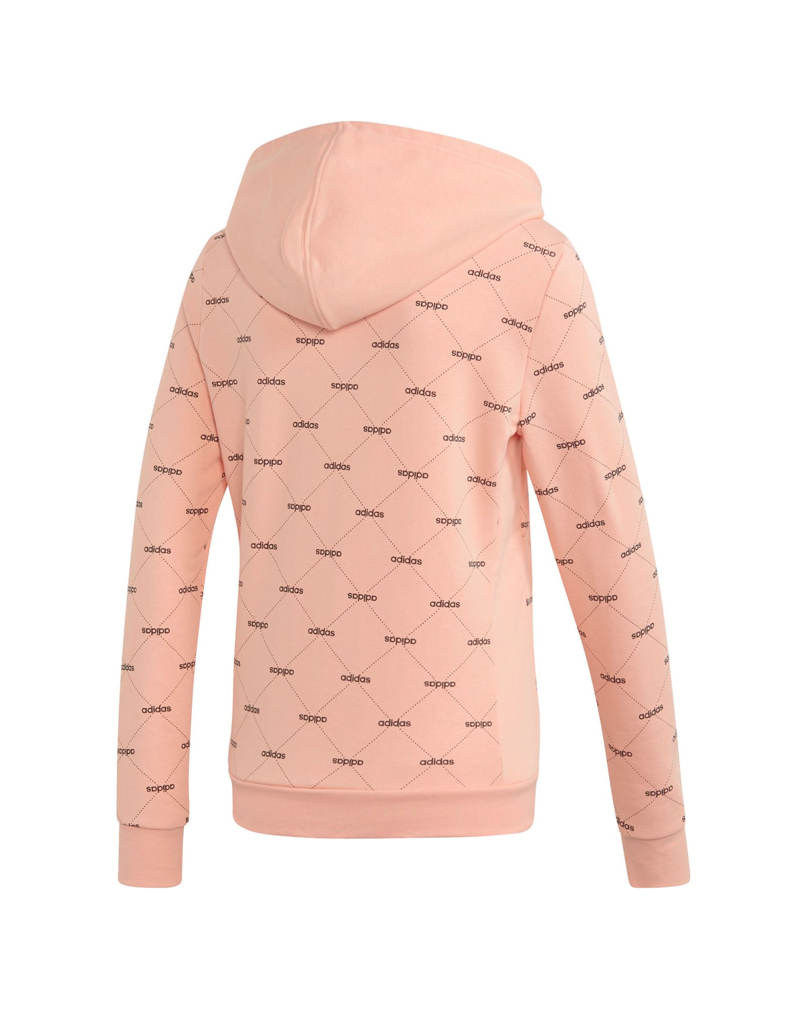 Sudadera Capucha de Paseo Linear Graphic Core Mujer Rosa - Fútbol Factory