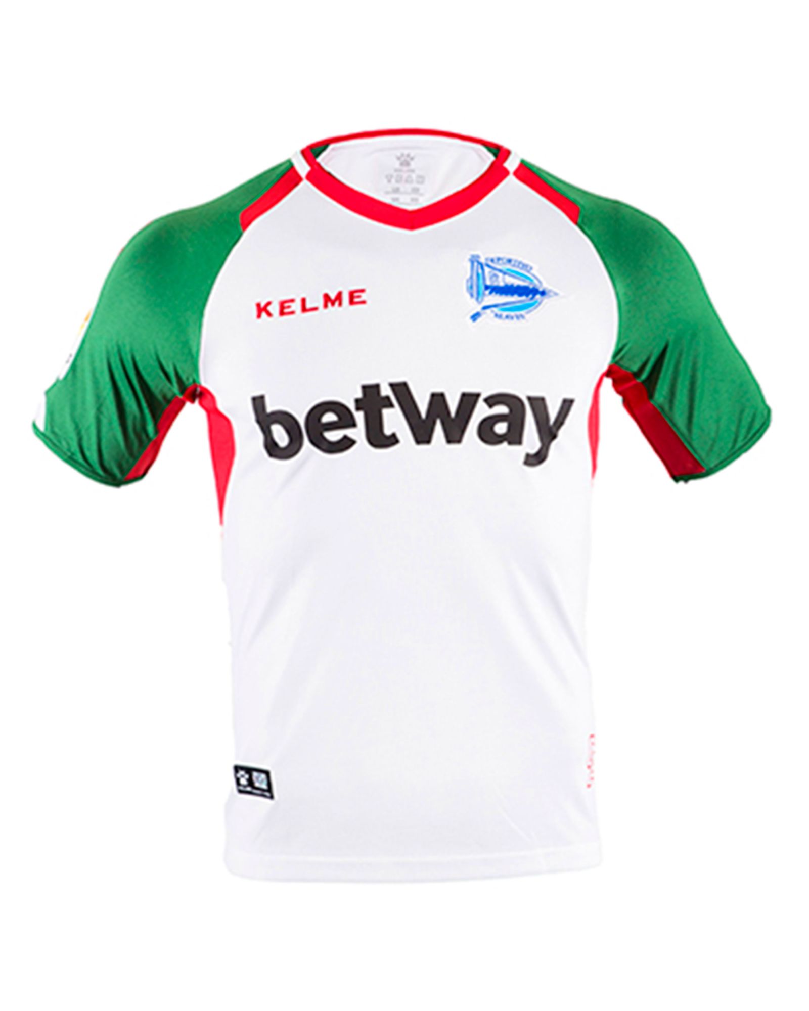 Camiseta 3ª Deportivo Alavés 2018/2019 Blanco Verde - Fútbol Factory