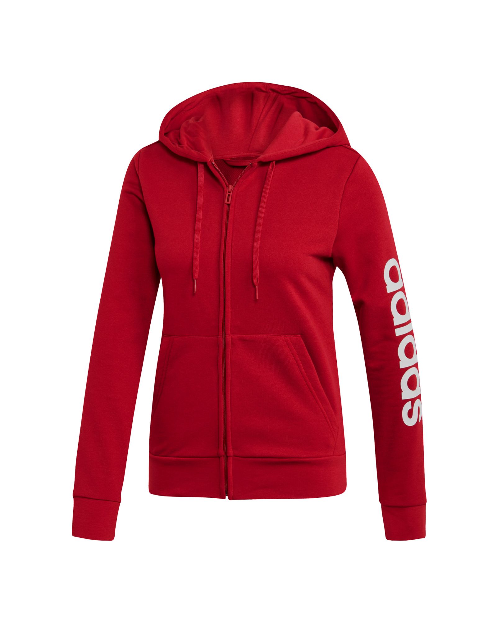 Chaqueta de Paseo Essentials Linear Mujer Rojo - Fútbol Factory