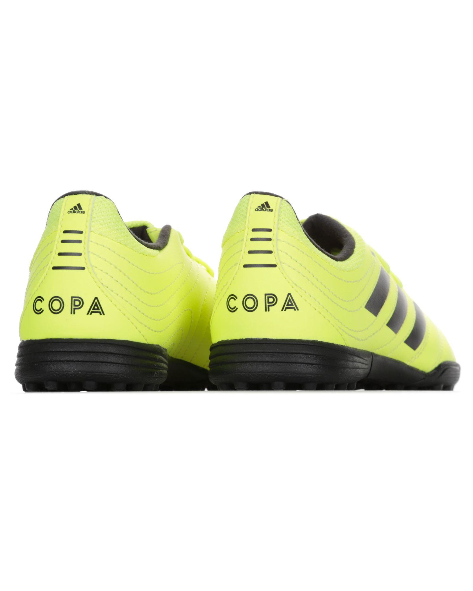 Botas de Fútbol Copa 19.3 TF Junior Amarillo Flúor - Fútbol Factory