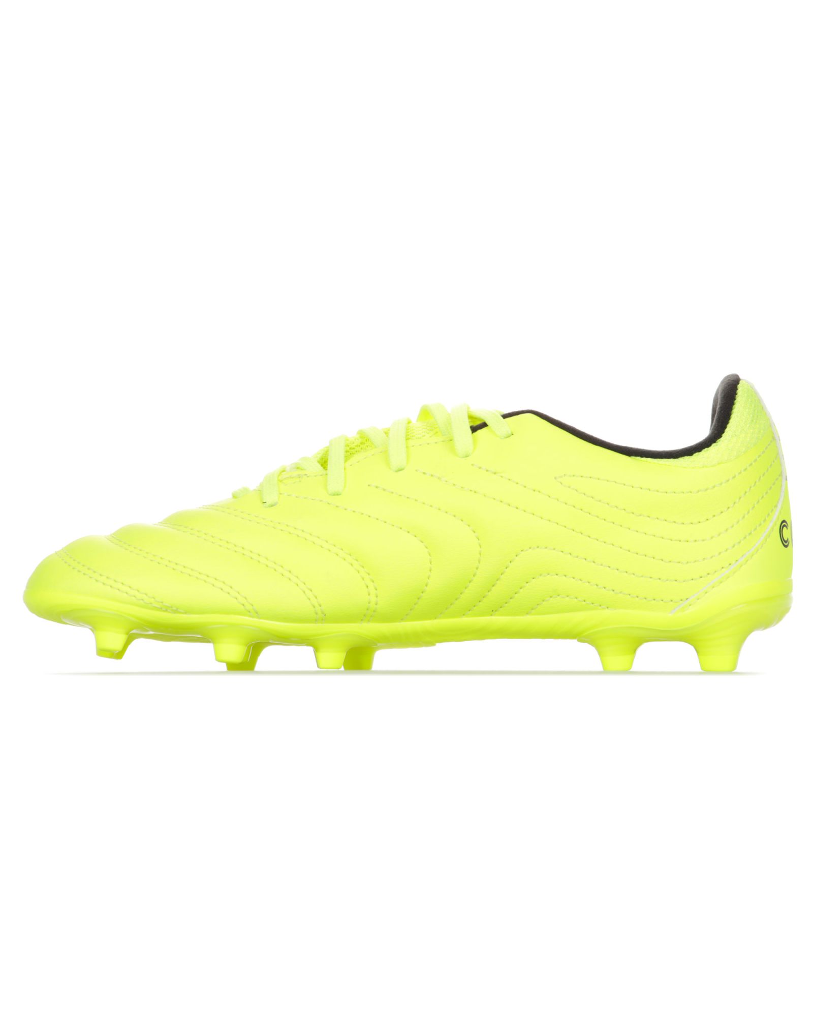 Botas de Fútbol Copa 19.3 FG Junior Amarillo Fluor - Fútbol Factory