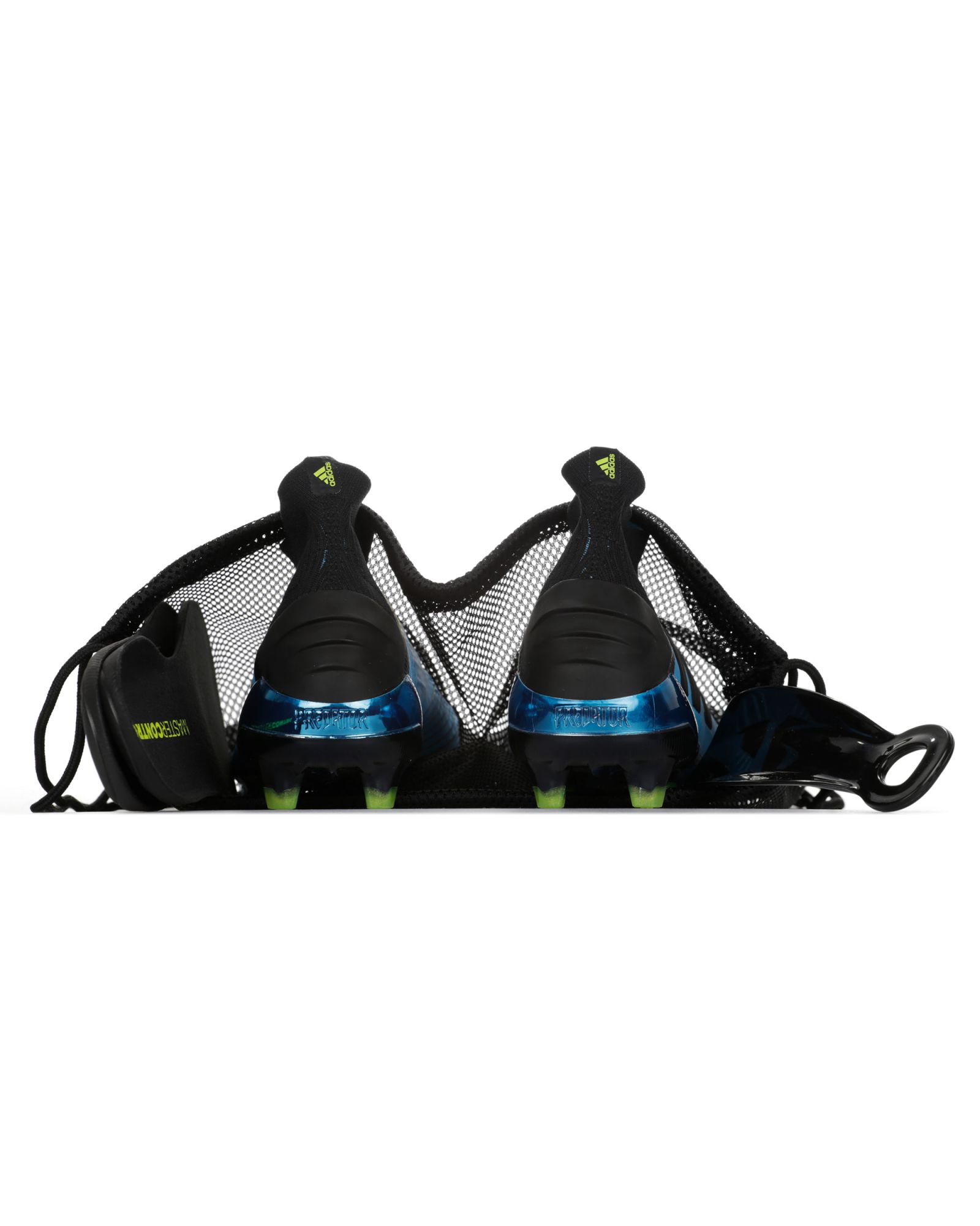 Botas de Fútbol Predator 19+ FG Azul Negro - Fútbol Factory