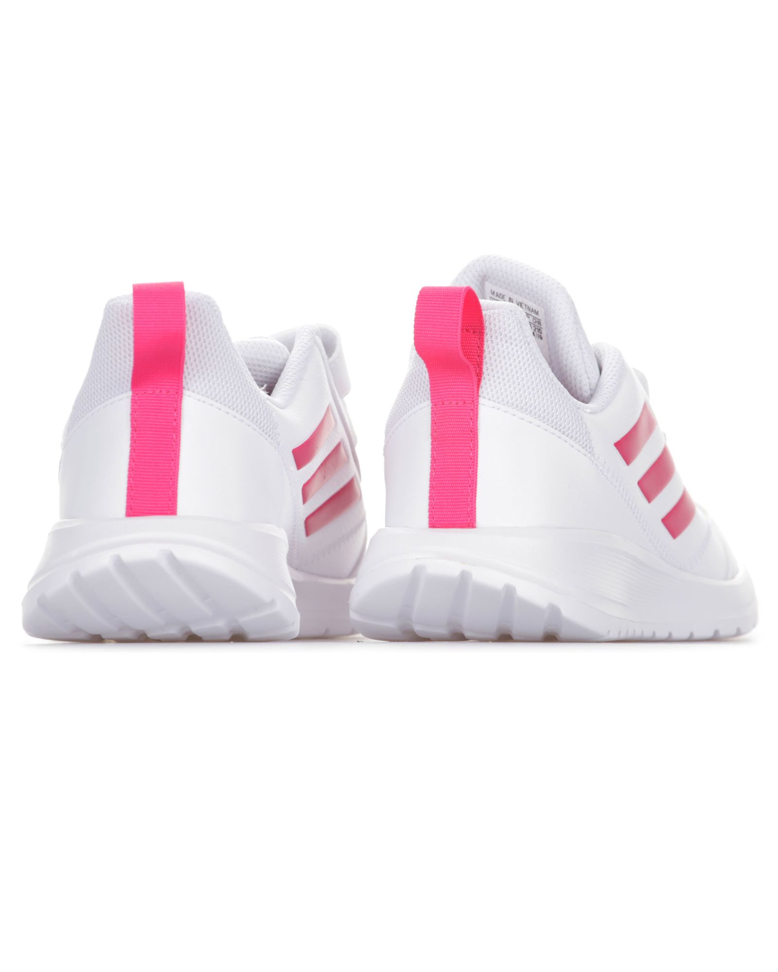 Zapatillas de Running AltaRun Velcro Junior Blanco Rosa - Fútbol Factory