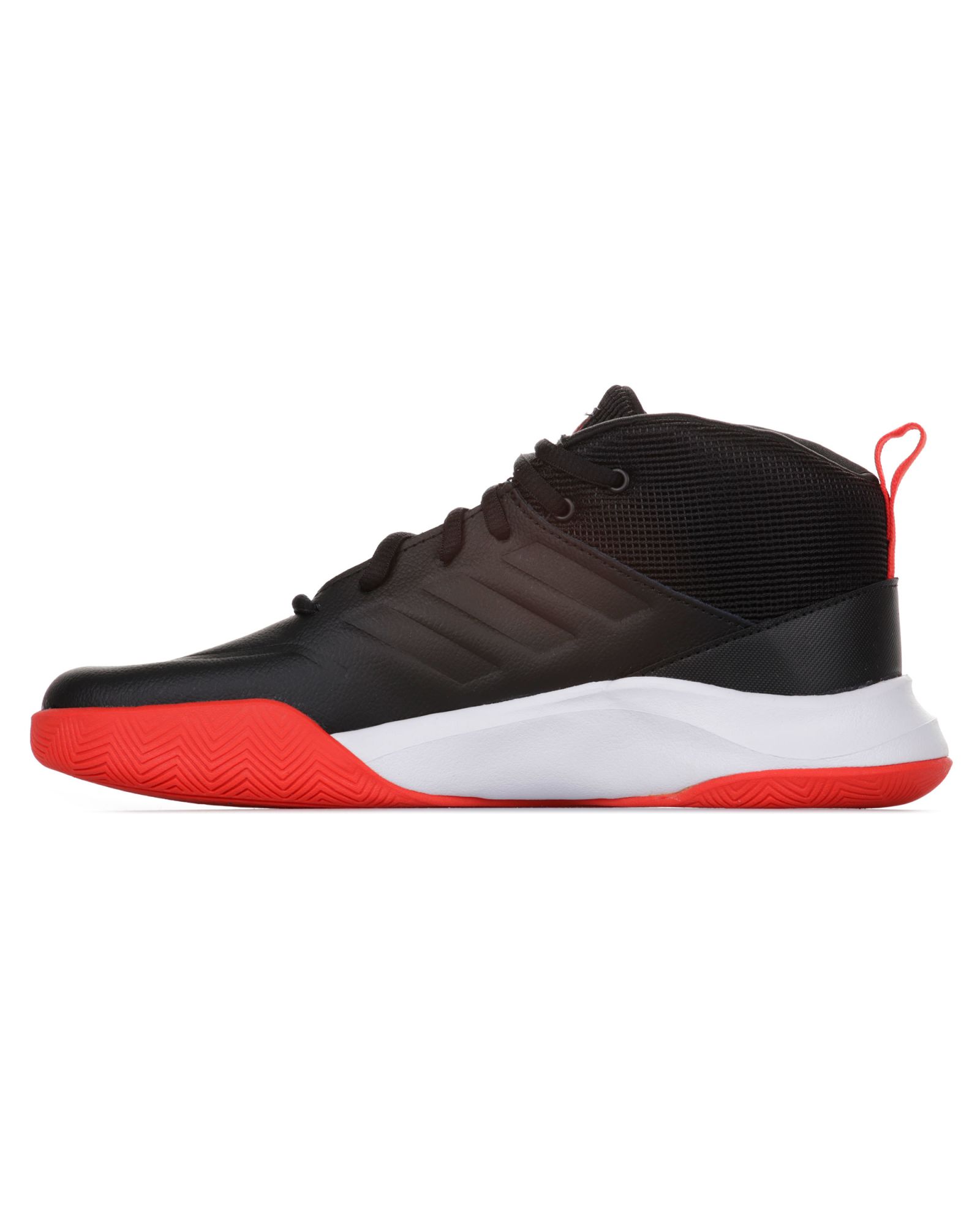 Zapatillas de baloncesto Own The Game Wide Negro Rojo - Fútbol Factory