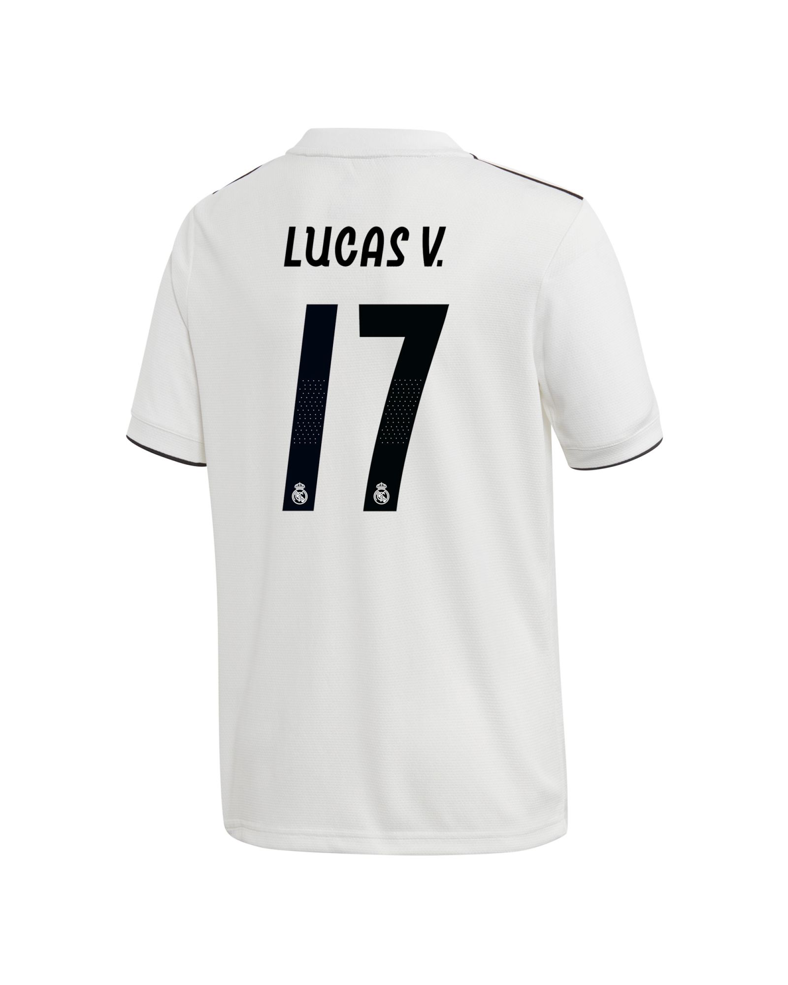 Camiseta 1ª Real Madrid 2018/2019 Junior Lucas Vázquez - Fútbol Factory