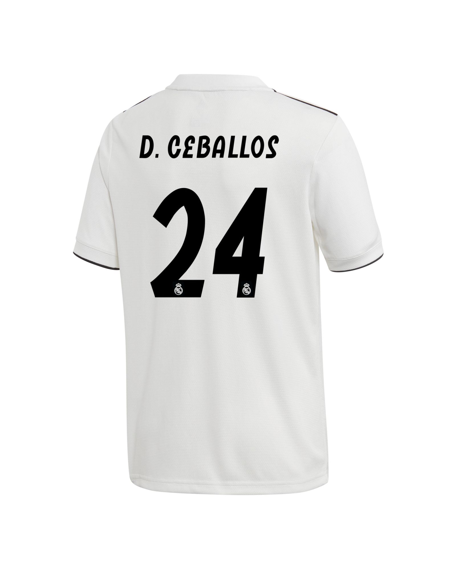 Camiseta 1ª Real Madrid 2018/2019 Junior D. Ceballos - Fútbol Factory