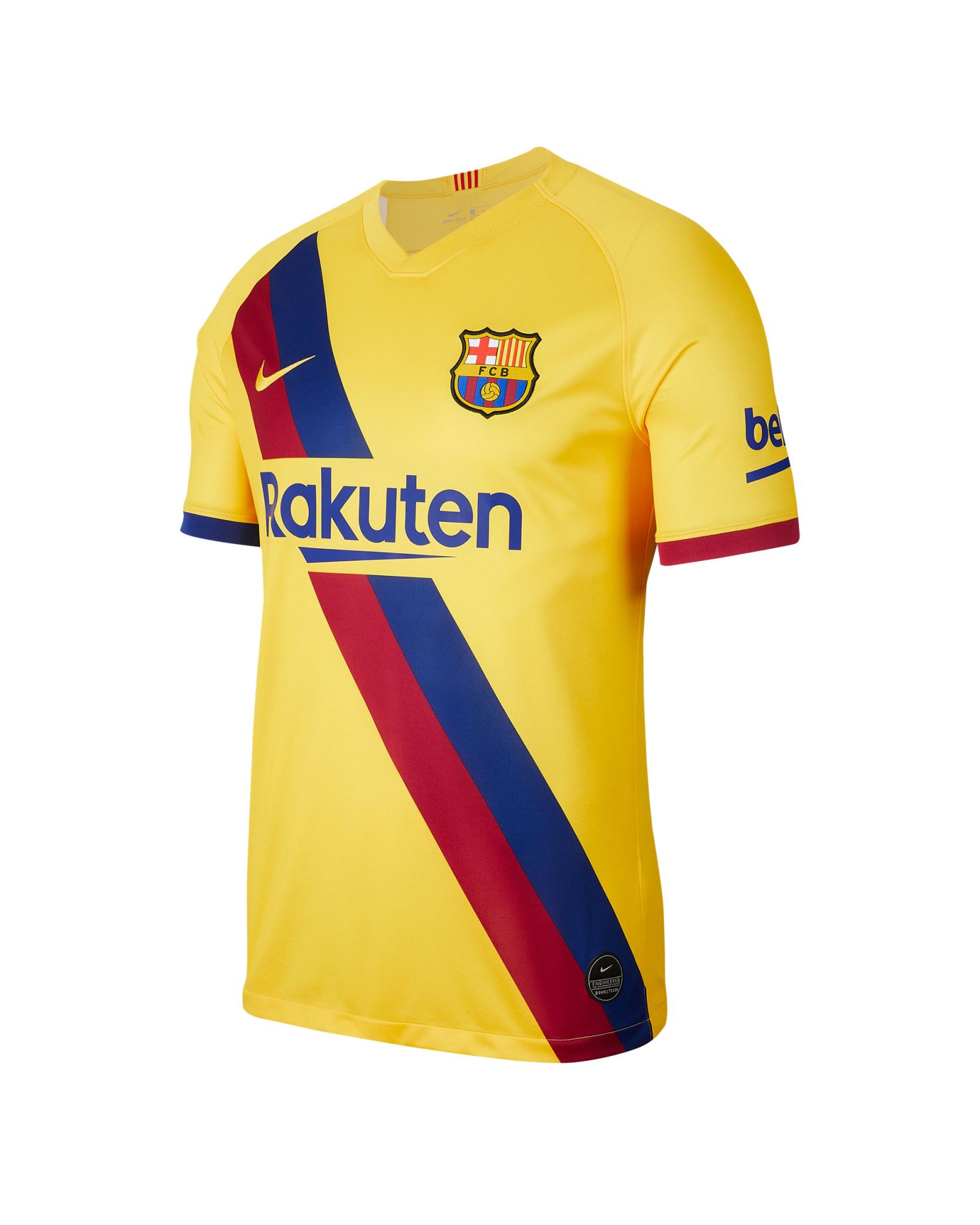 Camiseta 2ª FC Barcelona 2019/2020 Amarillo - Fútbol Factory