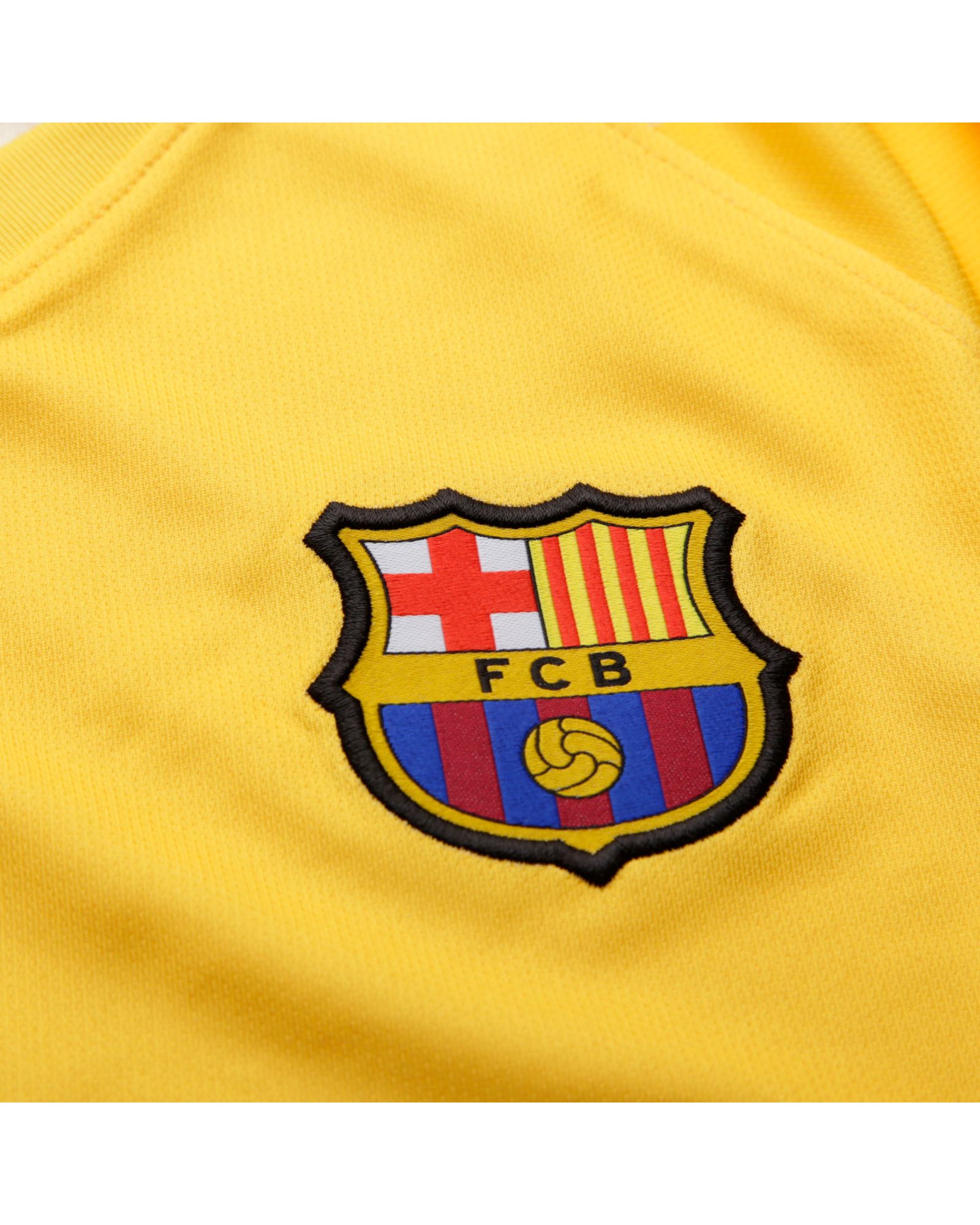 Camiseta 2ª FC Barcelona 2019/2020 Mujer Amarillo - Fútbol Factory