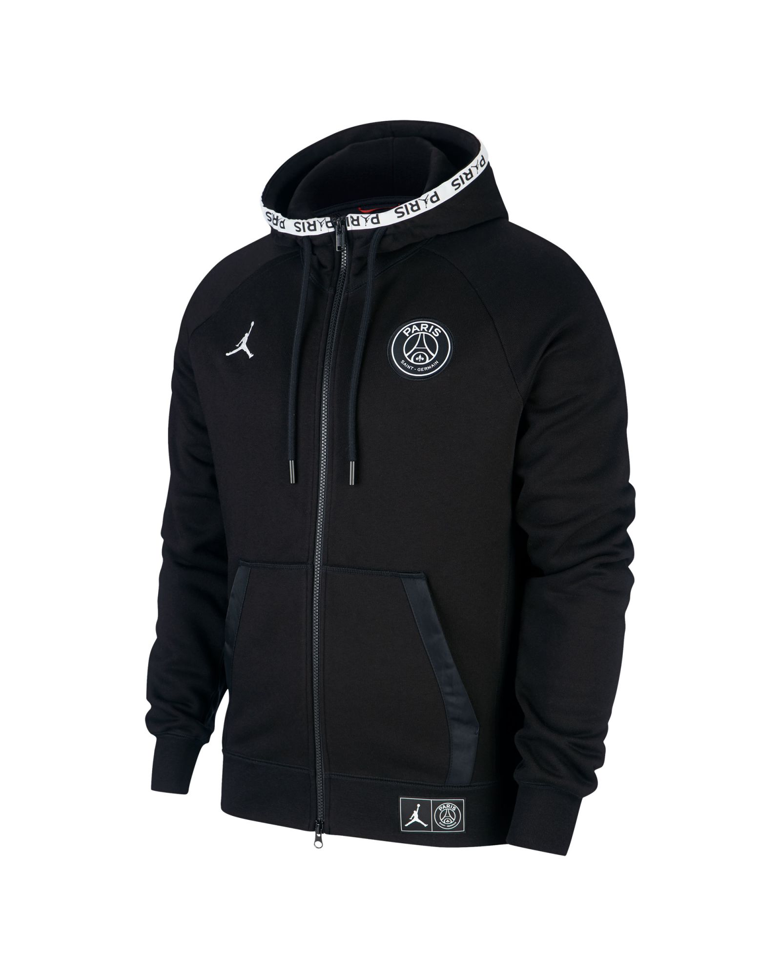 Chaqueta de Paseo PSG Jordan 2019/2020 Negro - Fútbol Factory