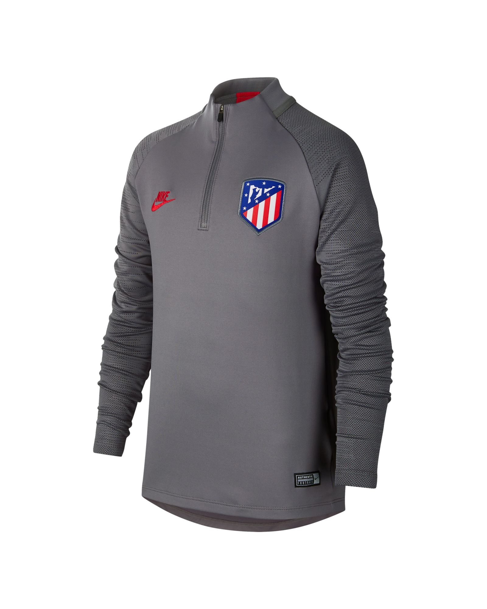 Sudadera de Training Atlético de Madrid 2019/2020 Dri-FIT Strike Junior Gris - Fútbol Factory