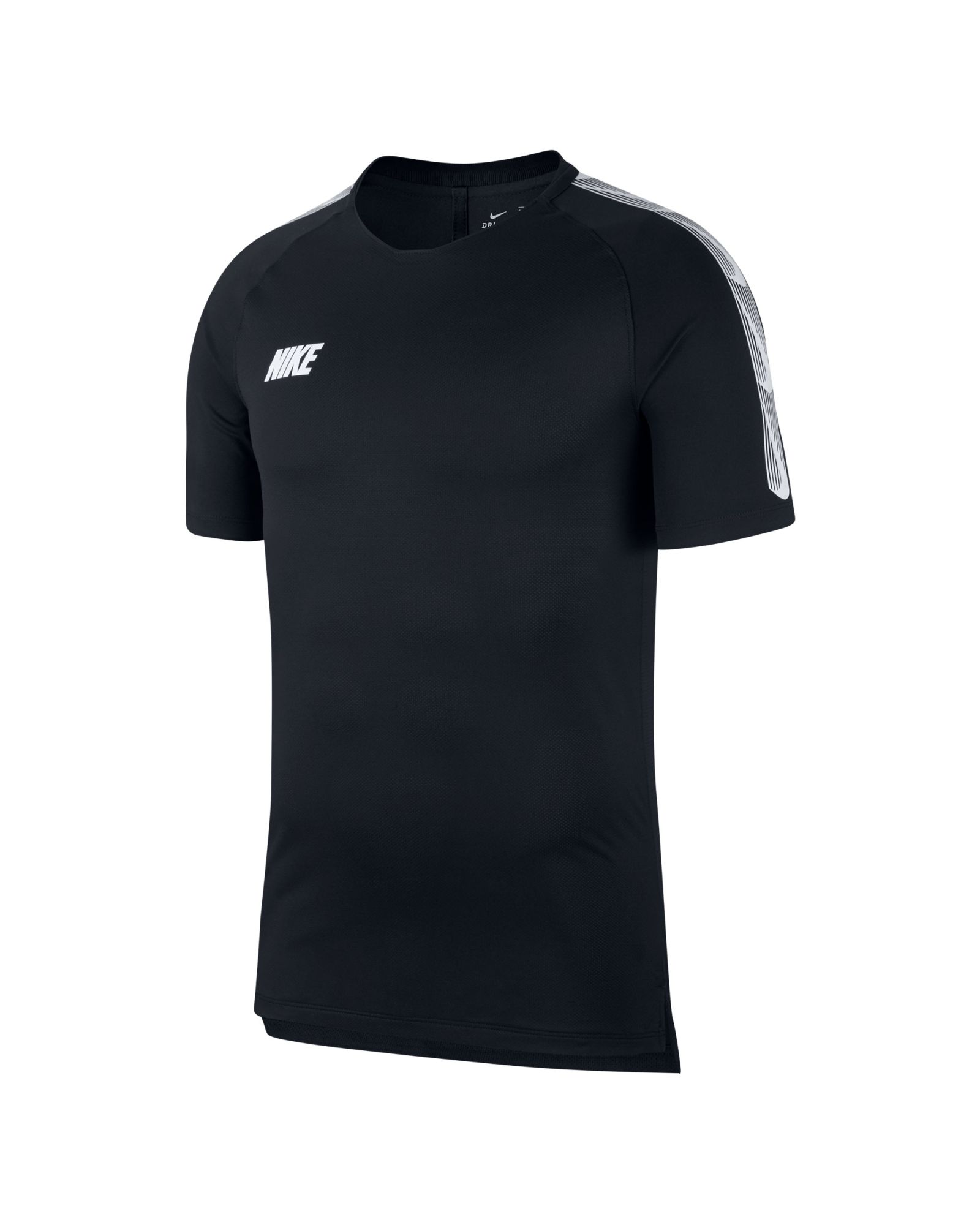 Camiseta de Training Breathe Squad Negro Blanco - Fútbol Factory