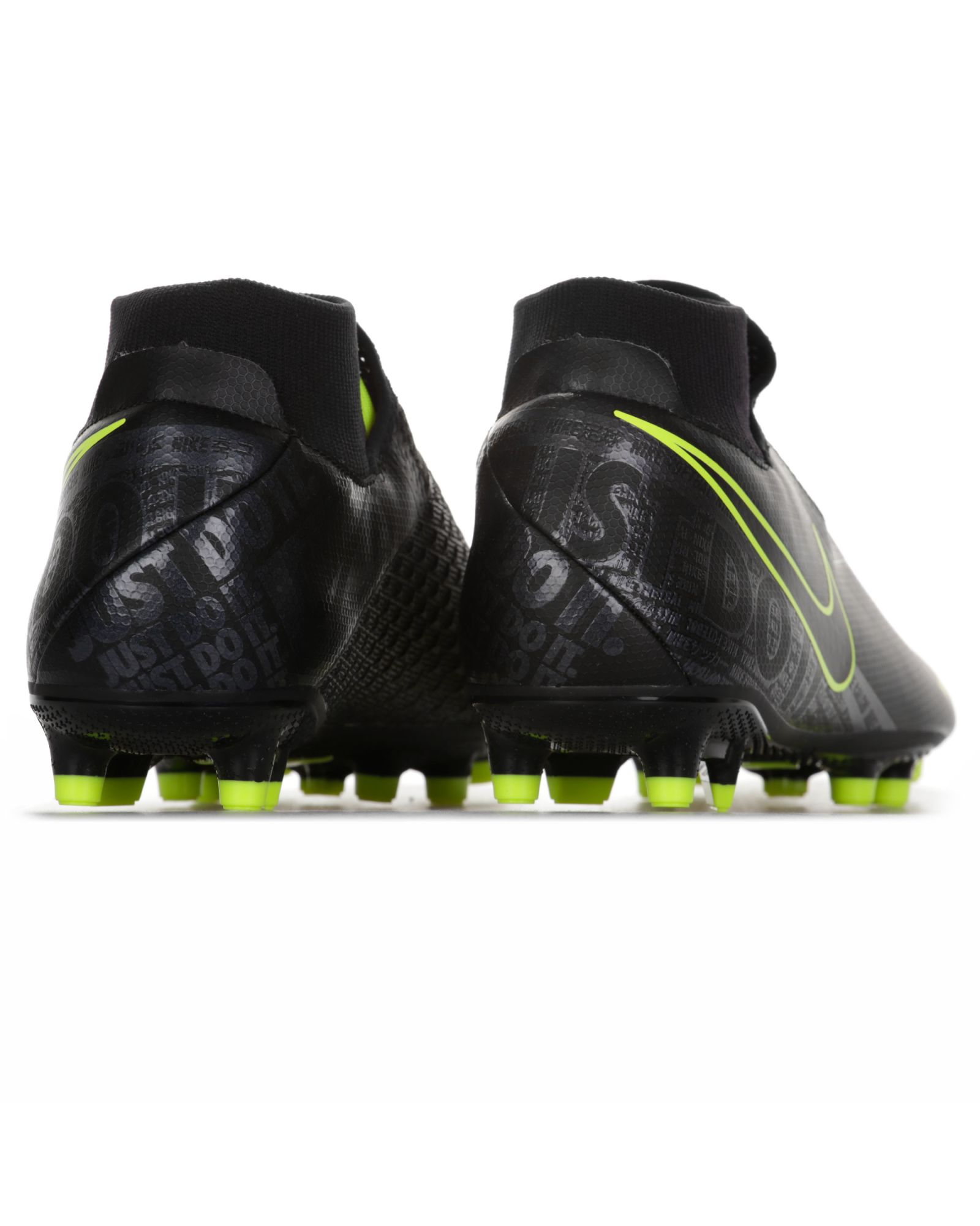 Botas de Fútbol Phantom Vision Academy DF FG/MG Negro Fluor - Fútbol Factory