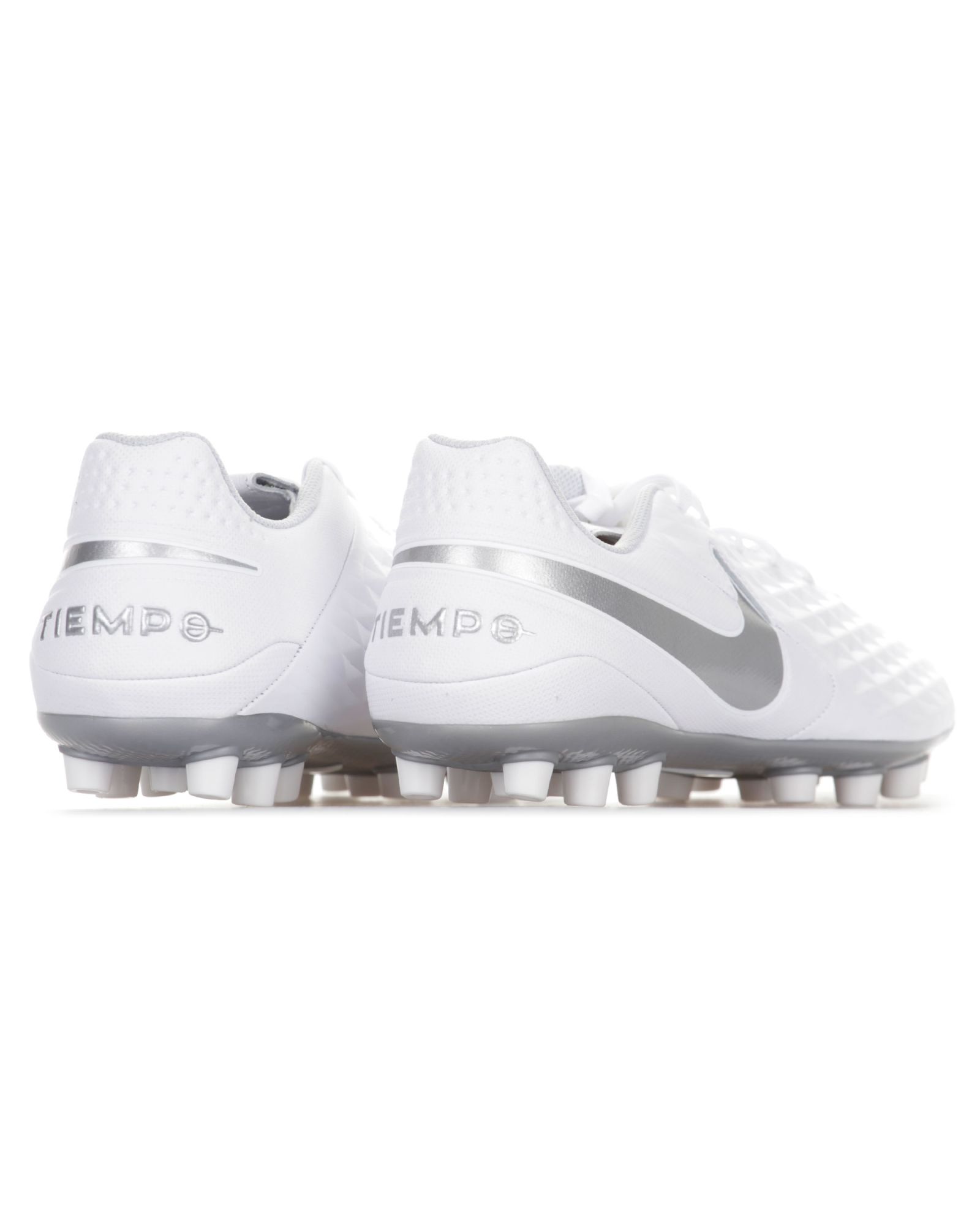 Botas de Fútbol Tiempo Legend 8 Academy AG Blanco Plata - Fútbol Factory