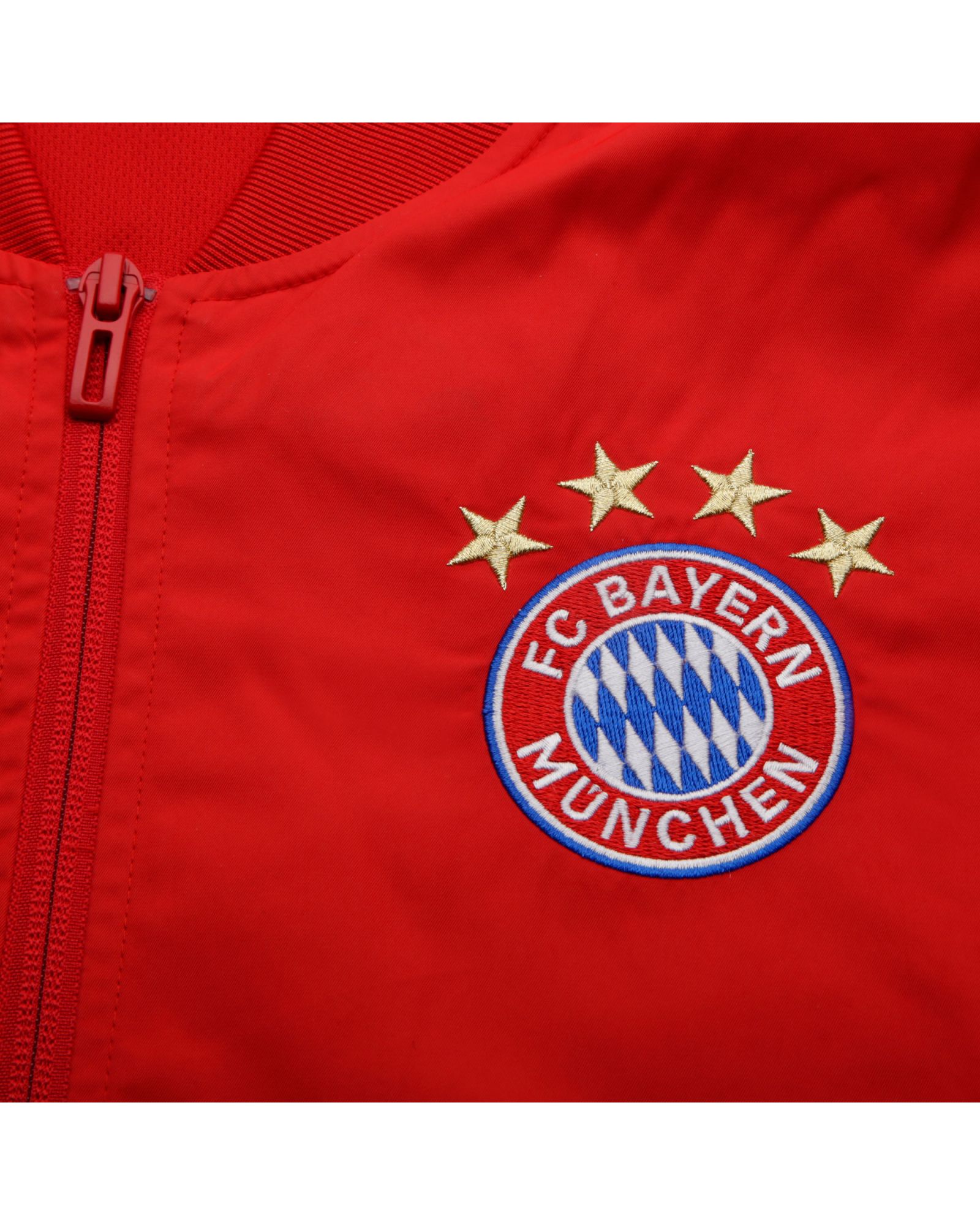 Chaqueta de Prepartido Bayern Munich 2019/2020 Rojo - Fútbol Factory