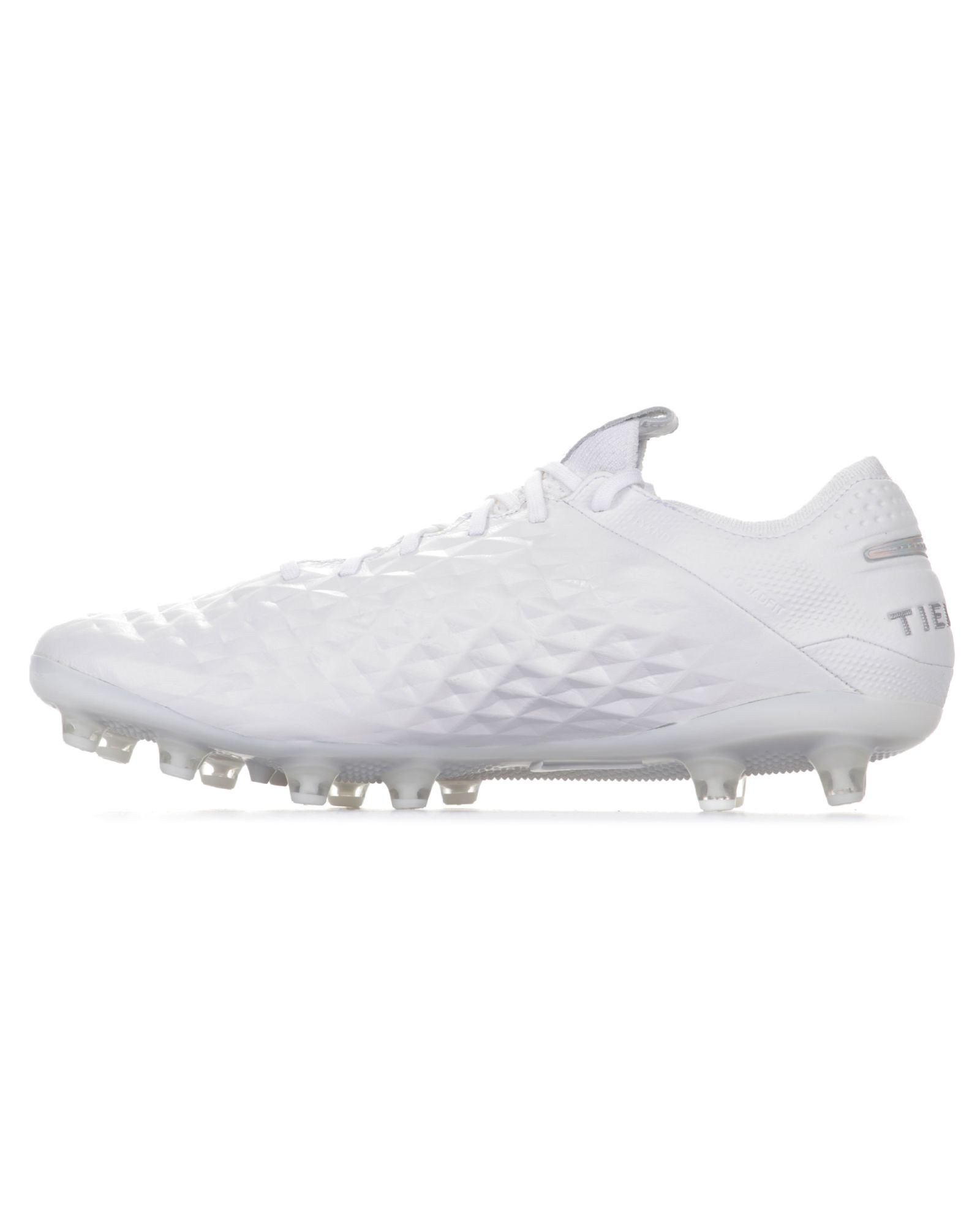 Botas de Fútbol Tiempo Legend 8 Elite AG-Pro Blanco Plata - Fútbol Factory