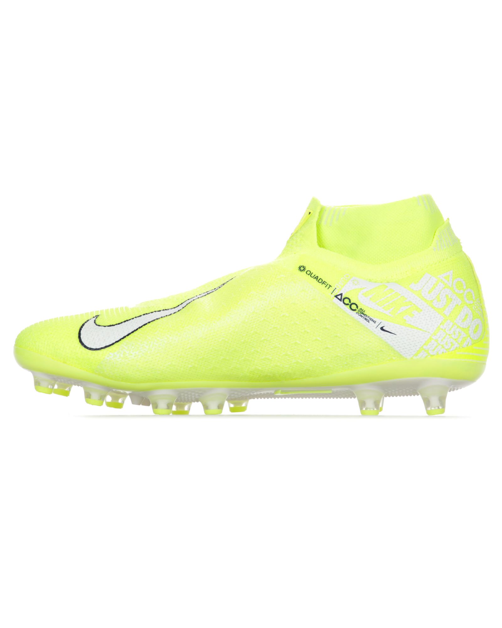 Botas de fútbol Phantom Vision Elite AG-PRO Amarillo Fluor - Fútbol Factory