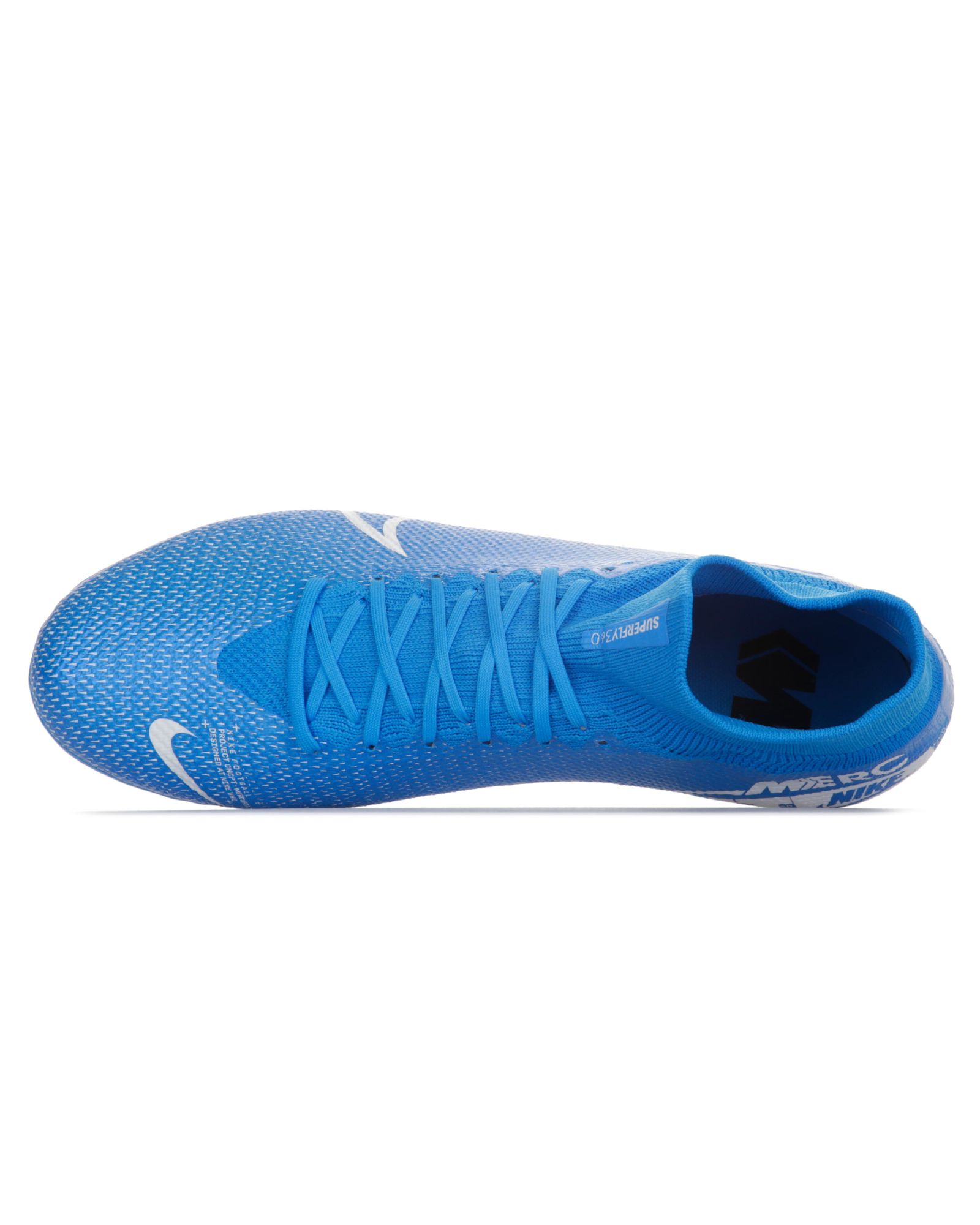 Botas de Fútbol Mercurial Superfly 7 Pro AG-Pro Azul Blanco - Fútbol Factory