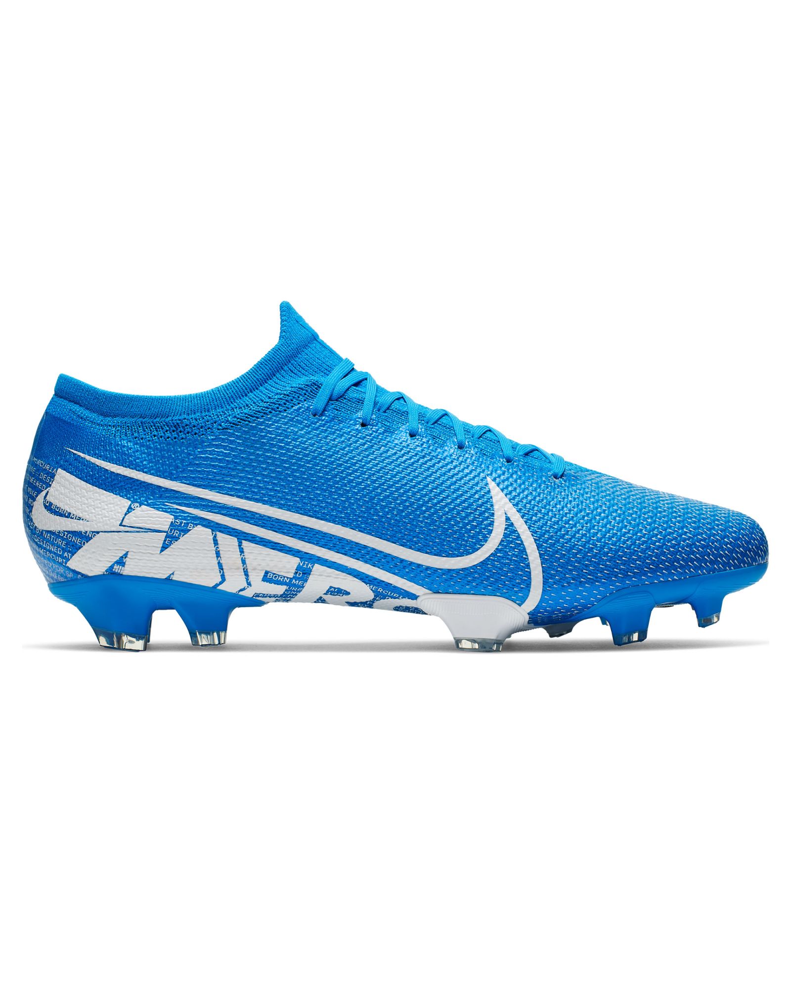 Modales paleta Autor Botas de Fútbol Mercurial Vapor 13 Pro FG Azul Blanco