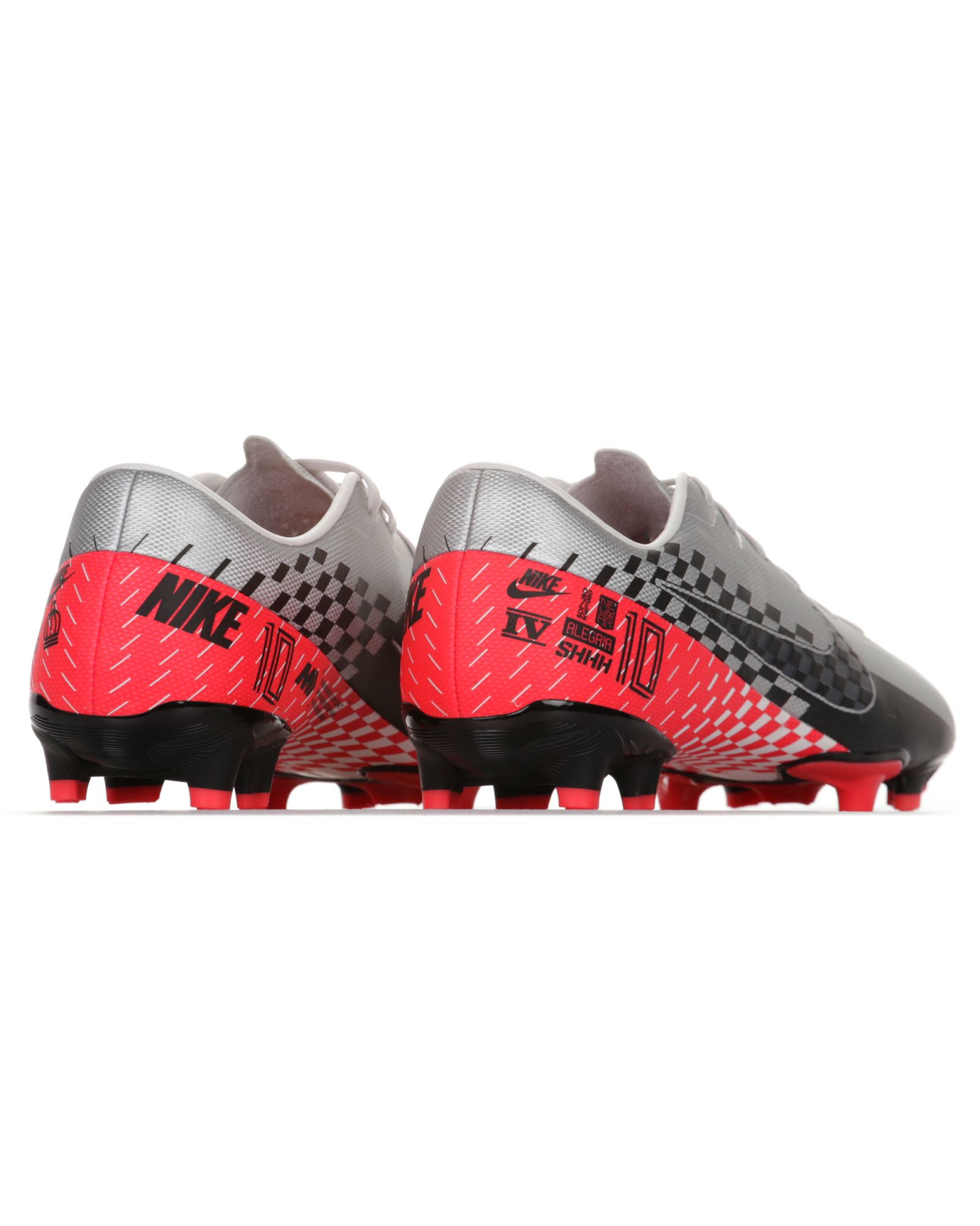 Botas de Fútbol Mercurial Vapor 13 Academy NJR FG/MG Plata Rojo - Fútbol Factory