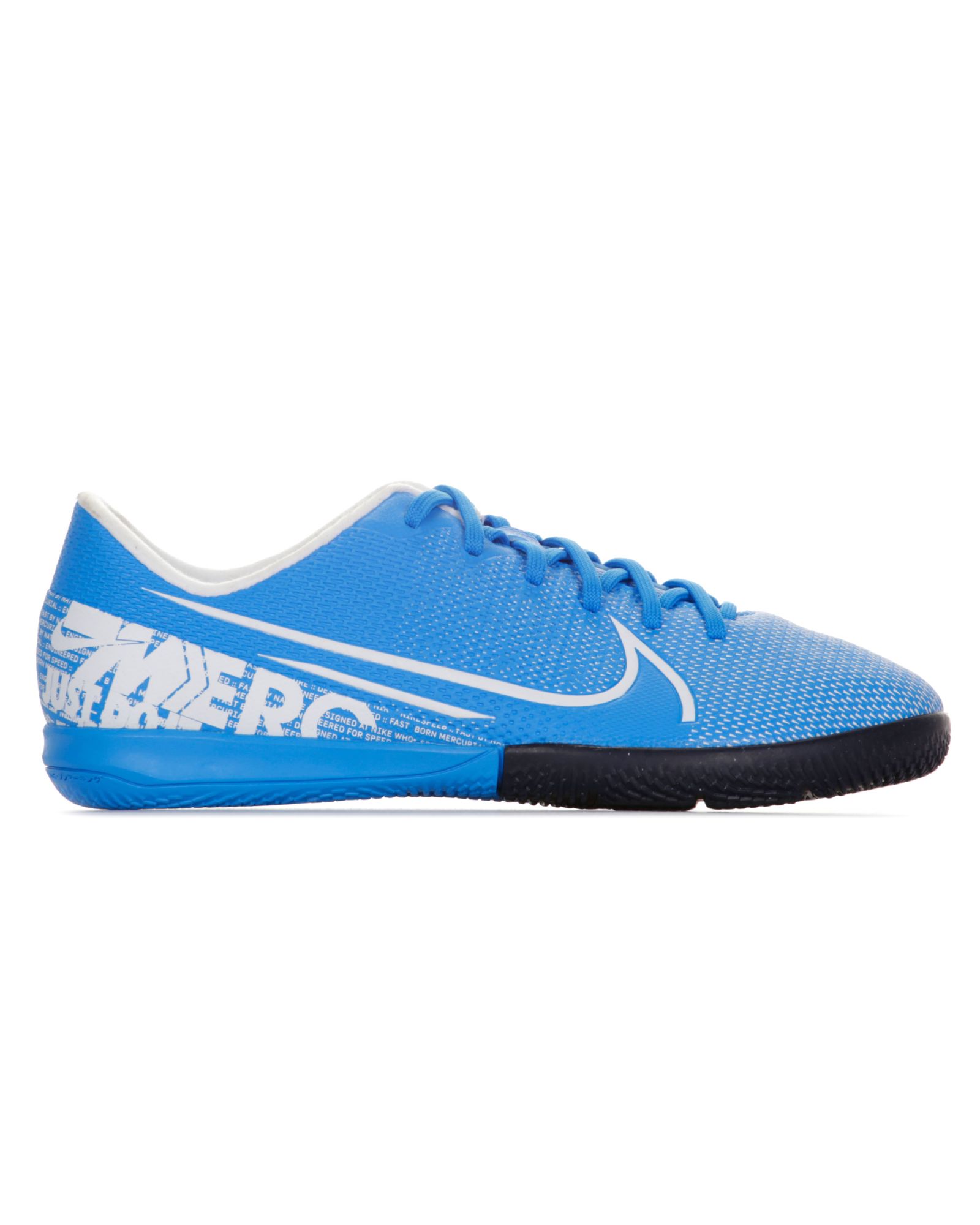 Zapatillas de Fútbol Sala Mercurial Vapor 13 Academy IC Junior Azul Blanco - Fútbol Factory