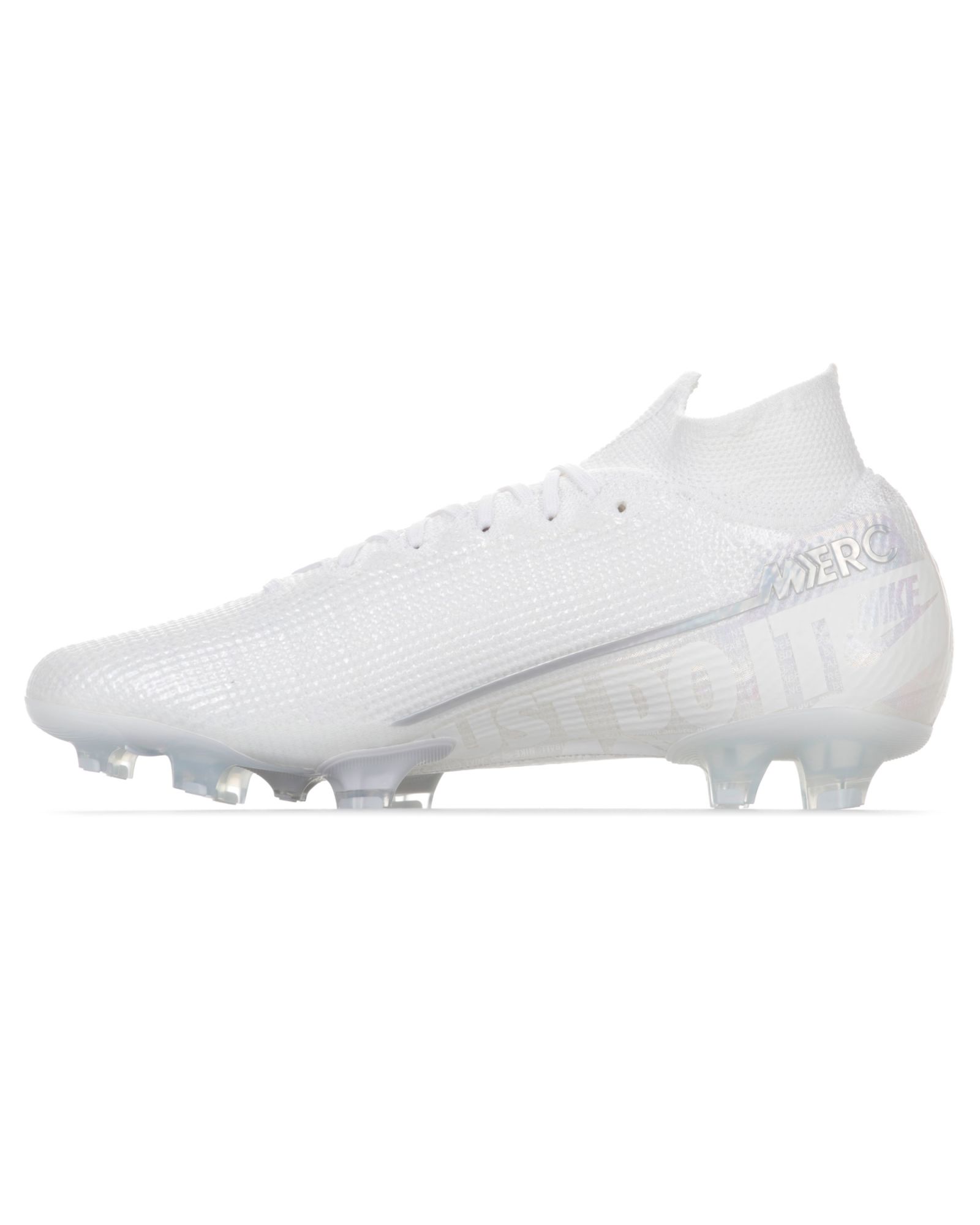 Botas de fútbol Mercurial Superfly 7 Elite FG Blanco Plata - Fútbol Factory