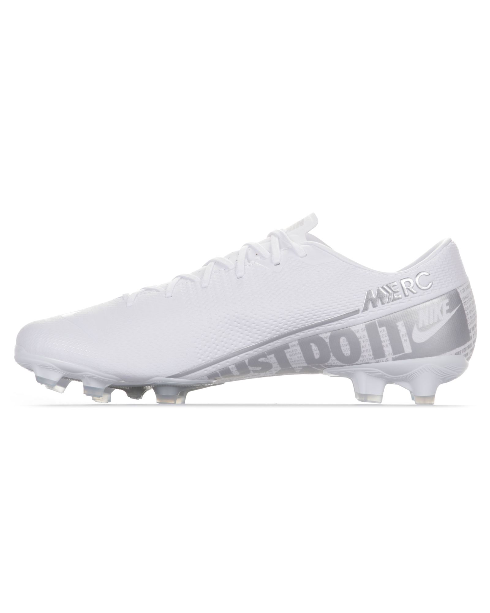 Botas de Fútbol Mercurial Vapor 13 Academy FG/MG Blanco Plata - Fútbol Factory