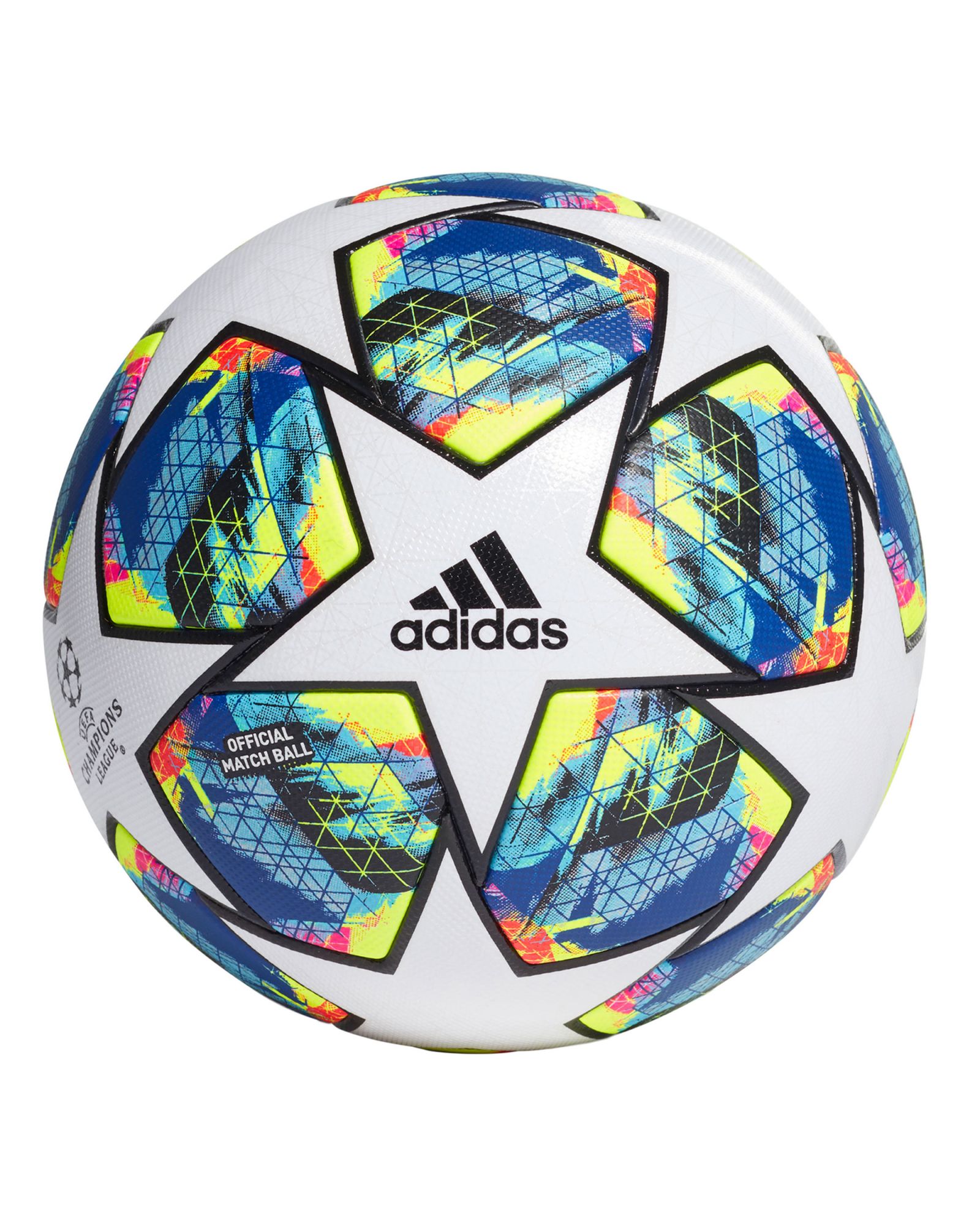 Balón de Fútbol 11 Finale UCL OMB Blanco Multicolor - Fútbol Factory