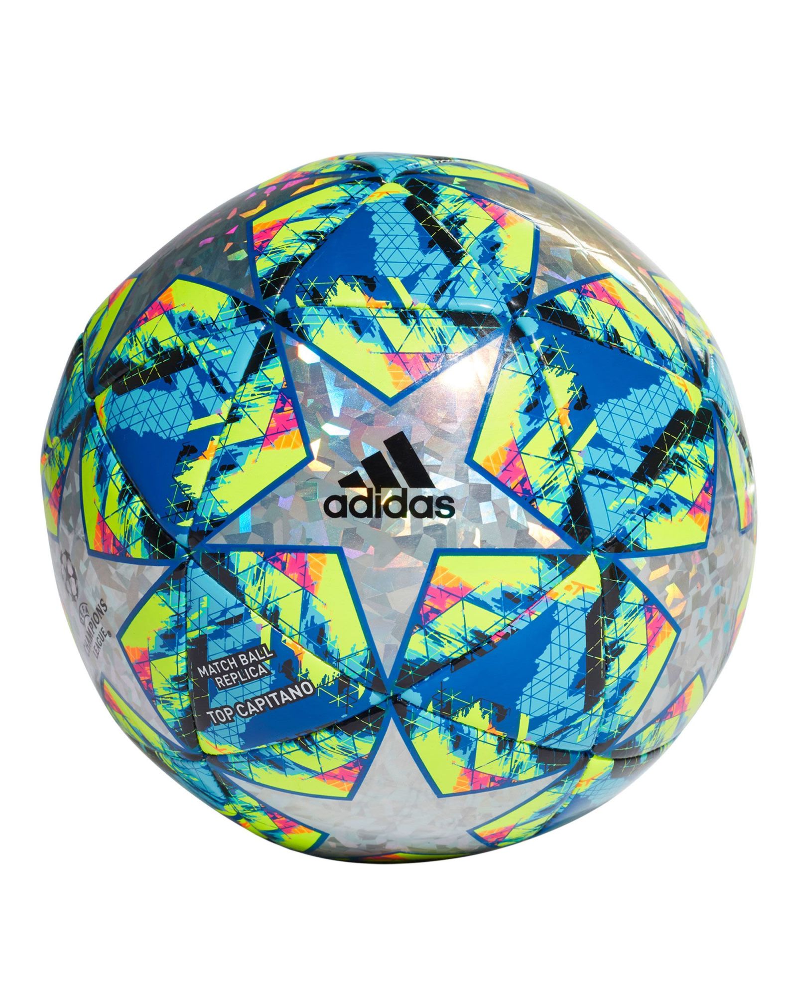 Balón de Fútbol 7 UCL Finale 19 Top Capitano Multicolor - Fútbol Factory