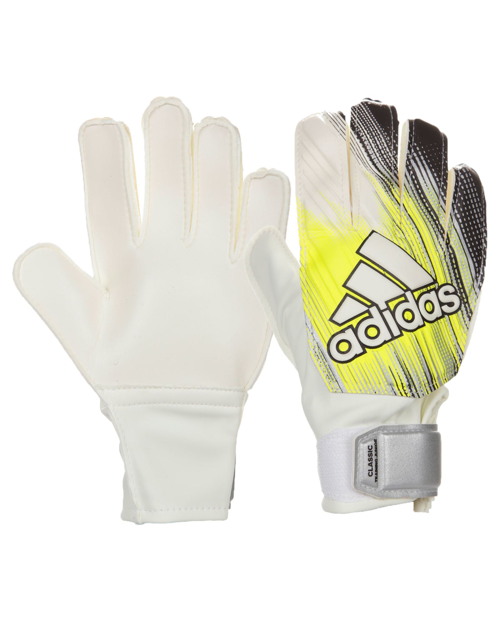 Guantes de Portero Classic Training Junior Negro Blanco - Fútbol Factory