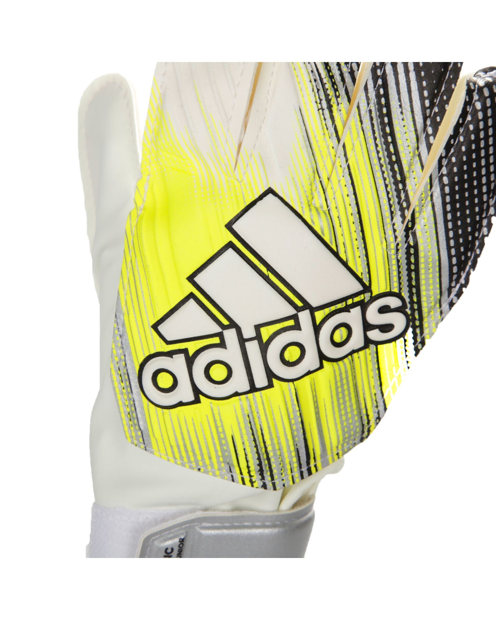 Guantes de Portero Classic Training Junior Negro Blanco - Fútbol Factory