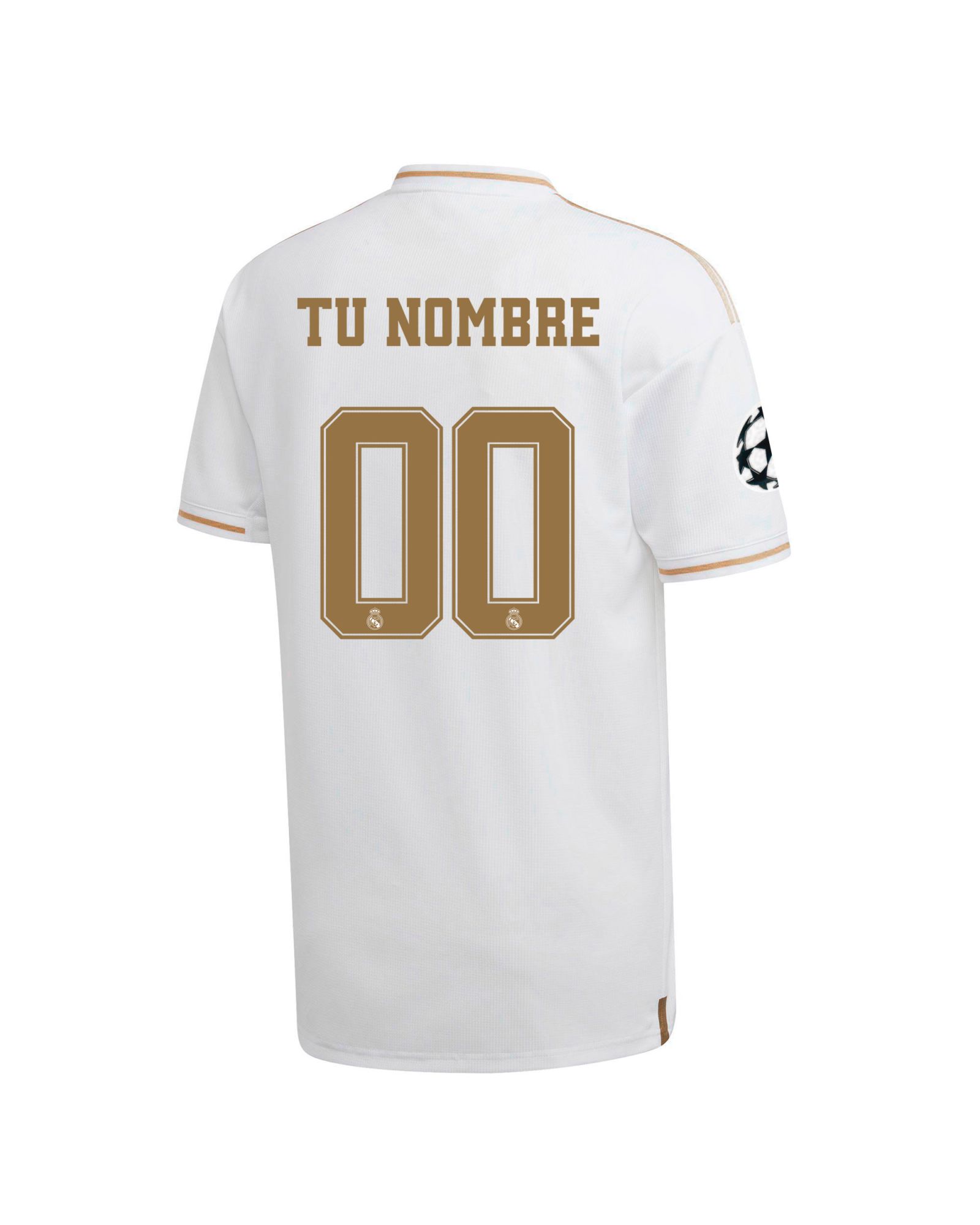 Camiseta 1ª Real Madrid 2019/2020 UCL Personalizado - Fútbol Factory