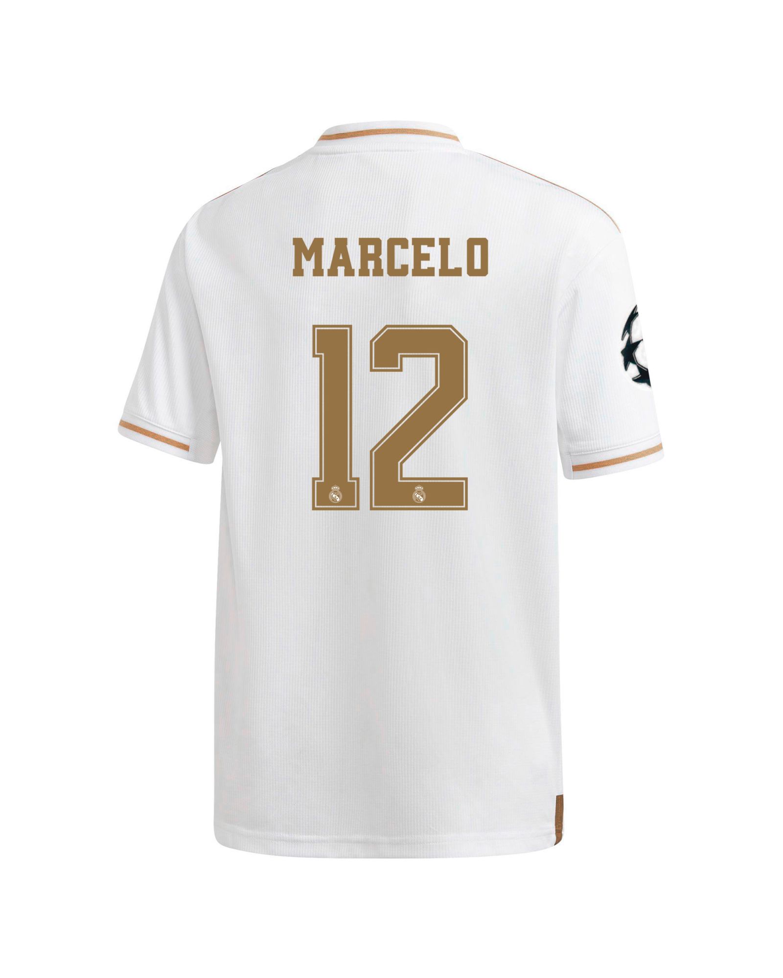 Camiseta 1ª Real Madrid 2019/2020 UCL Junior Marcelo - Fútbol Factory