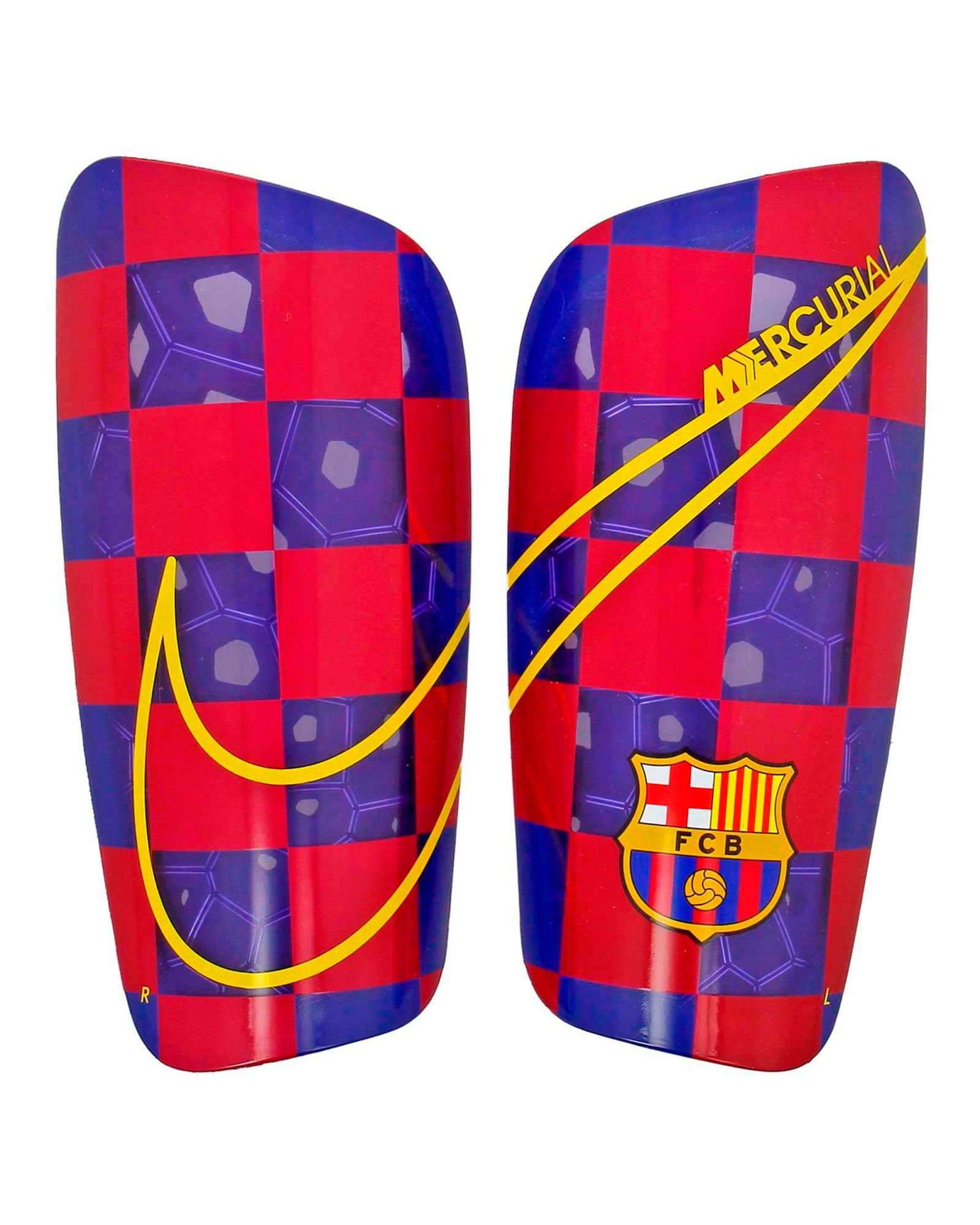 Espinilleras Mercurial Lite FC Barcelona 2019/2020 Azul Rojo - Fútbol Factory