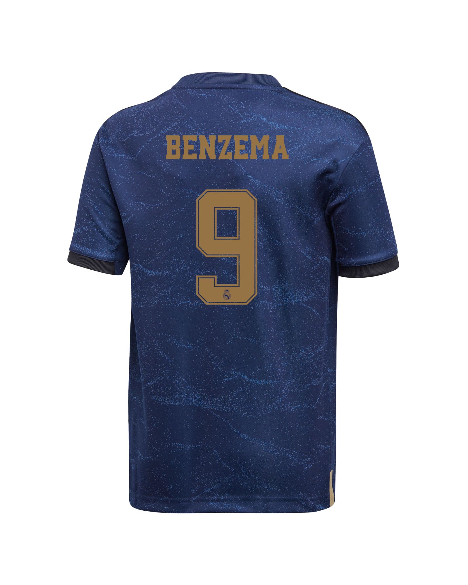 Camiseta 2ª Real Madrid 2019/2020 Junior Azul Benzema - Fútbol Factory