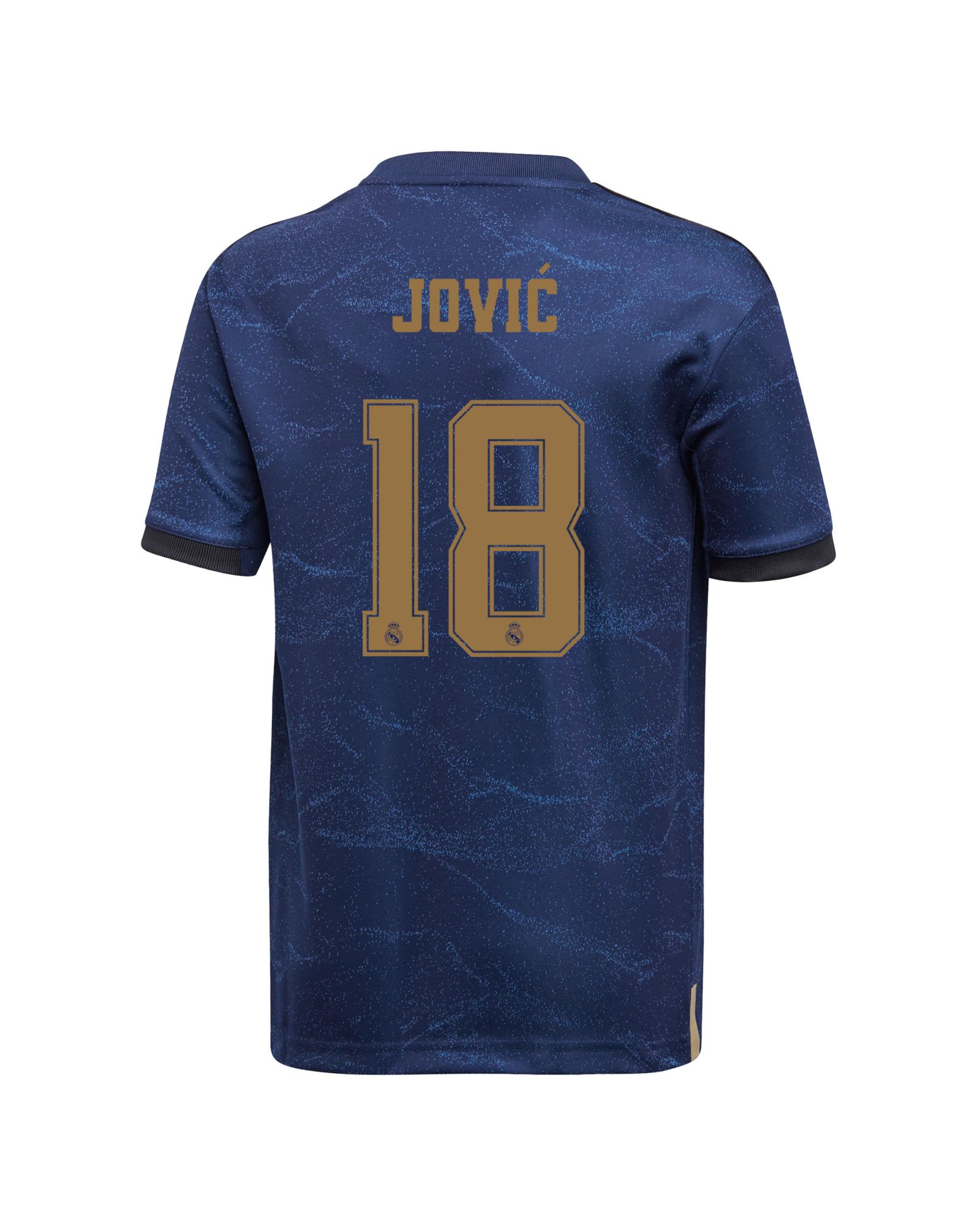 Camiseta 2ª Real Madrid 2019/2020 Junior Azul Jovic - Fútbol Factory