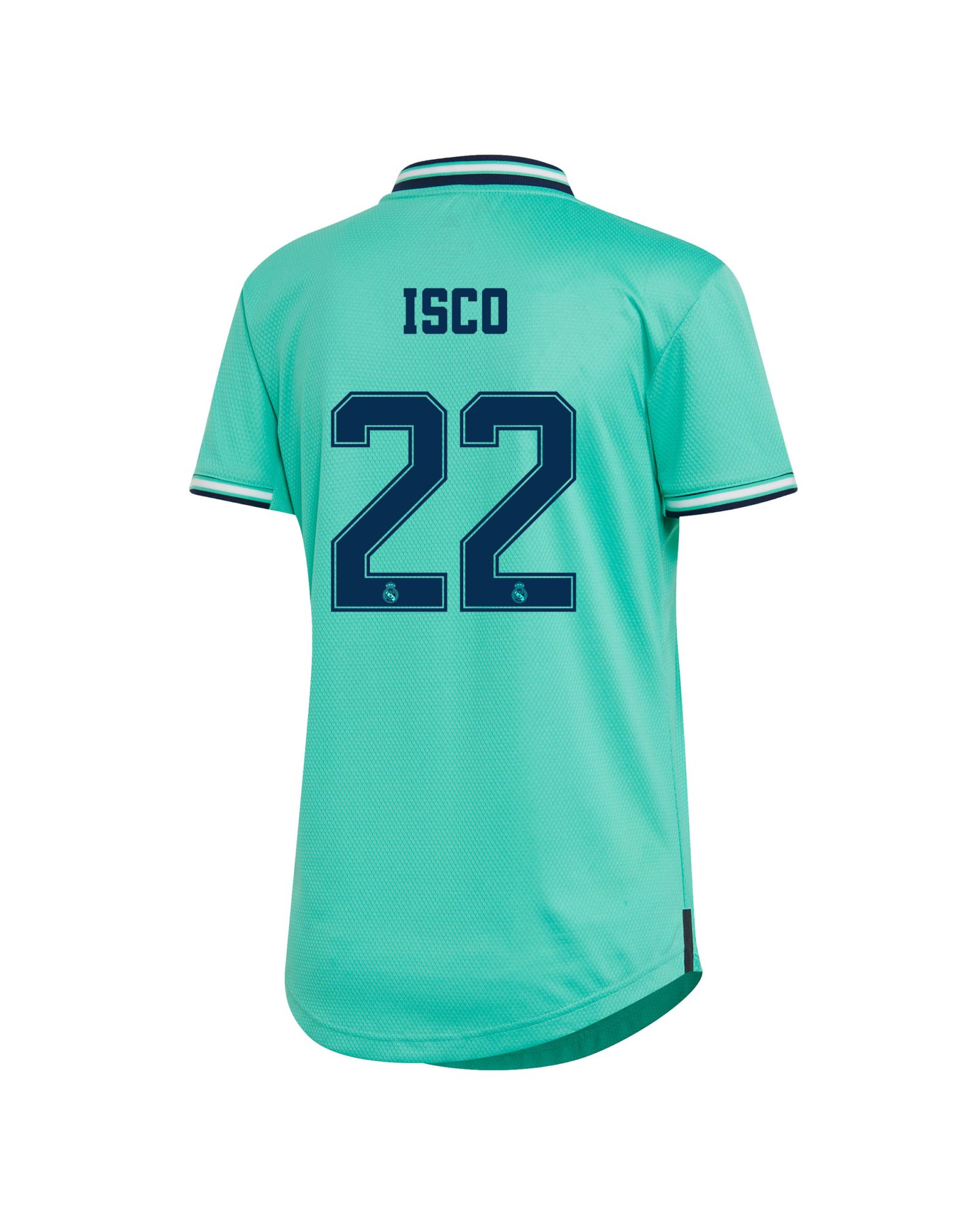 Camiseta 3ª Real Madrid 2019/2020 Mujer Verde Isco - Fútbol Factory