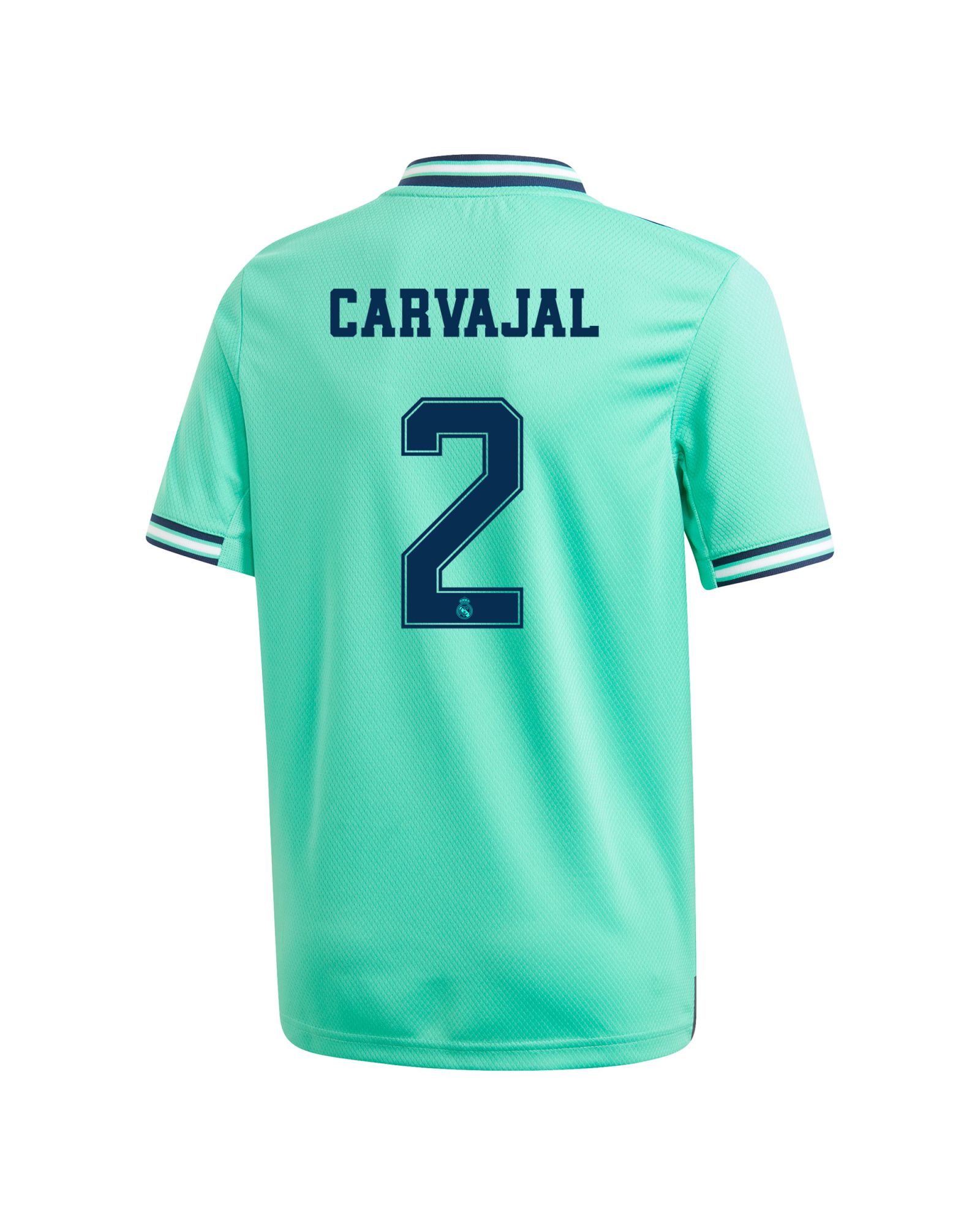 Camiseta 3ª Real Madrid 2019/2020 Junior Verde Carvajal - Fútbol Factory