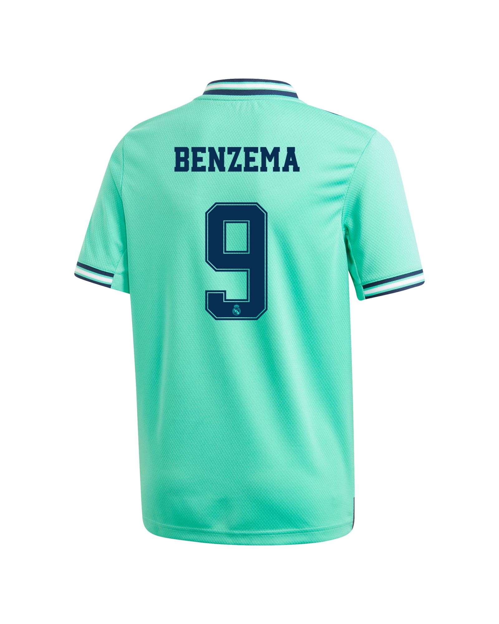 Camiseta 3ª Real Madrid 2019/2020 Junior Verde Benzema - Fútbol Factory