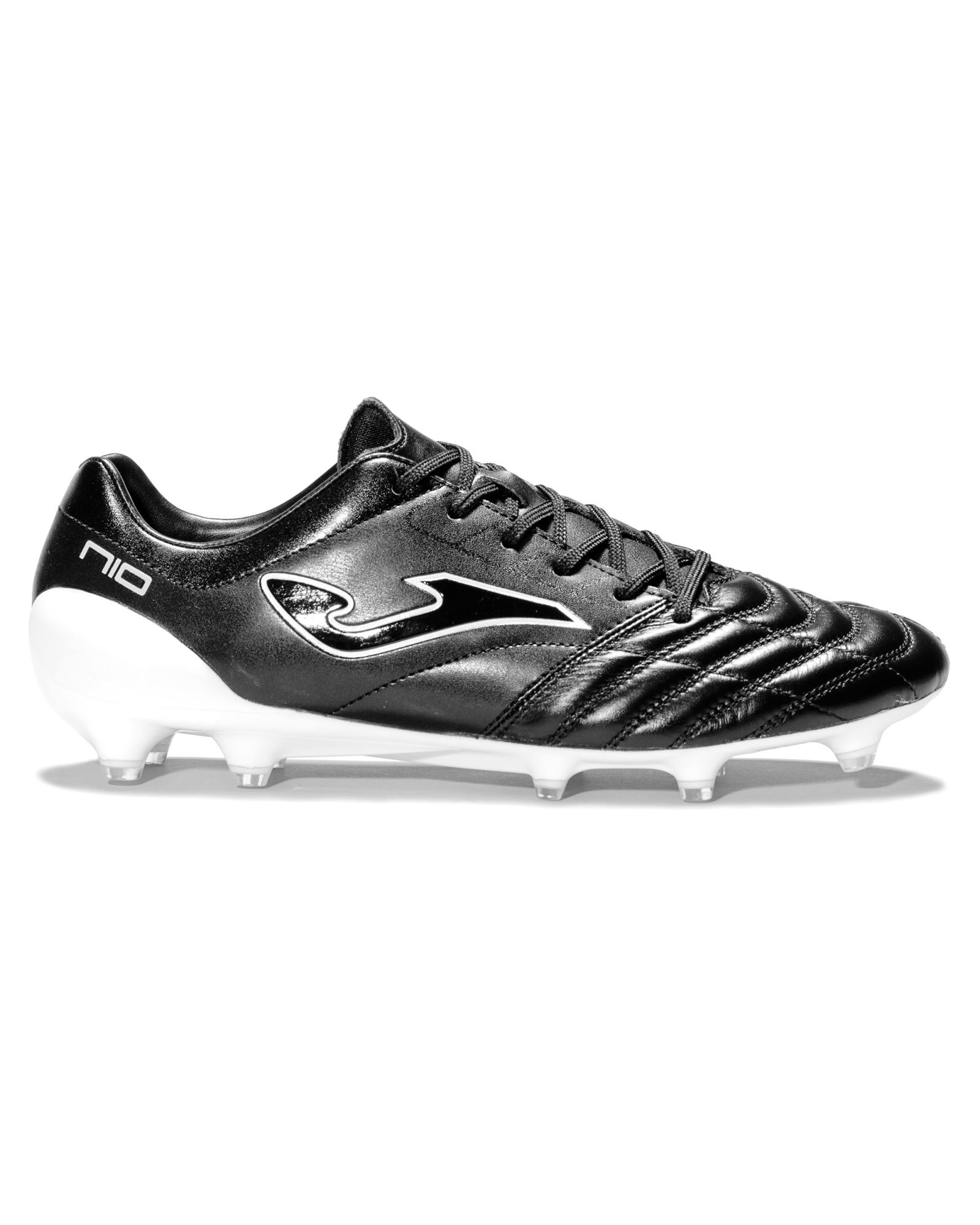 Botas de Fútbol N-10 Pro AG Negro Blanco - Fútbol Factory