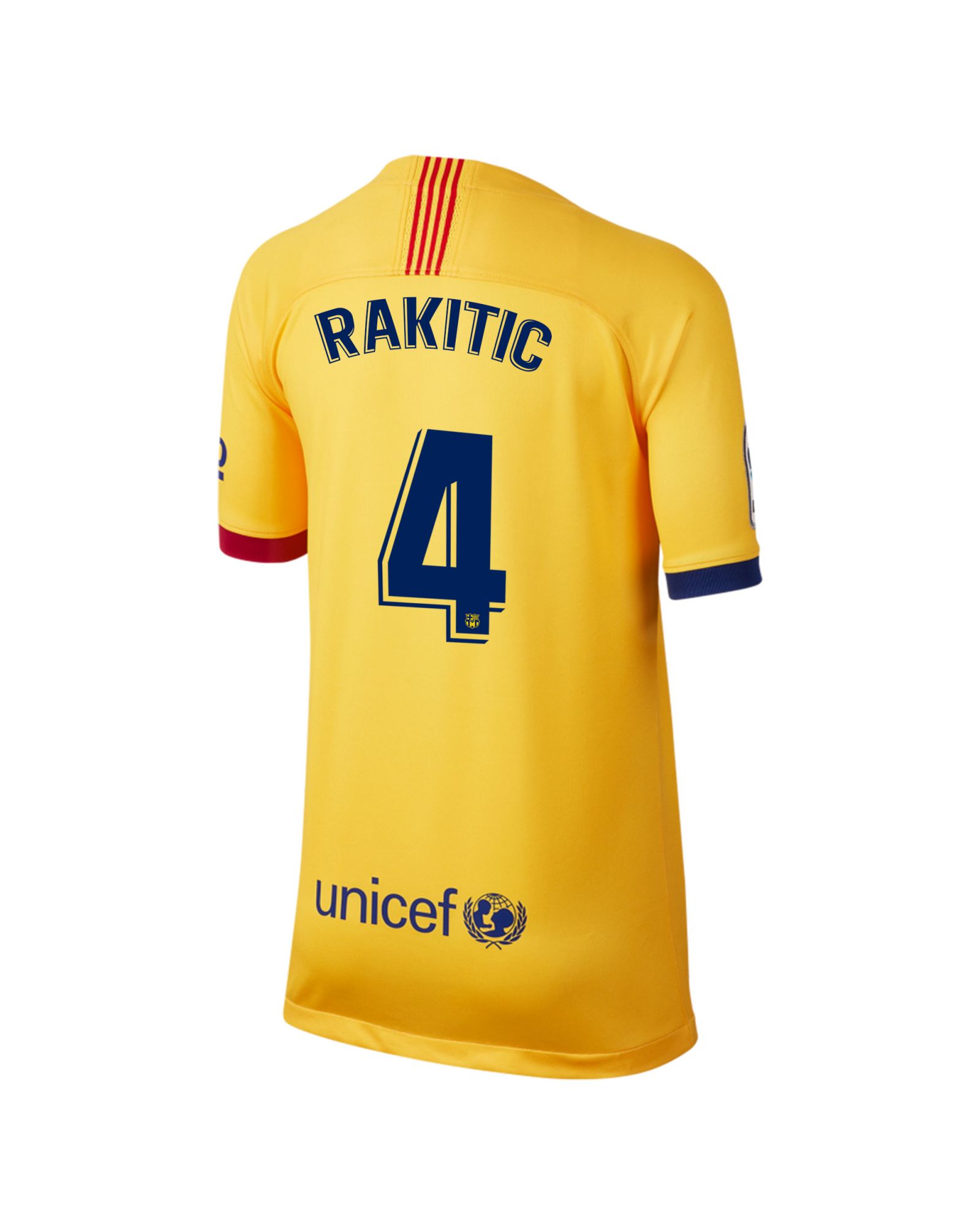 Camiseta 2ª FC Barcelona 2019/2020 Junior Rakitic