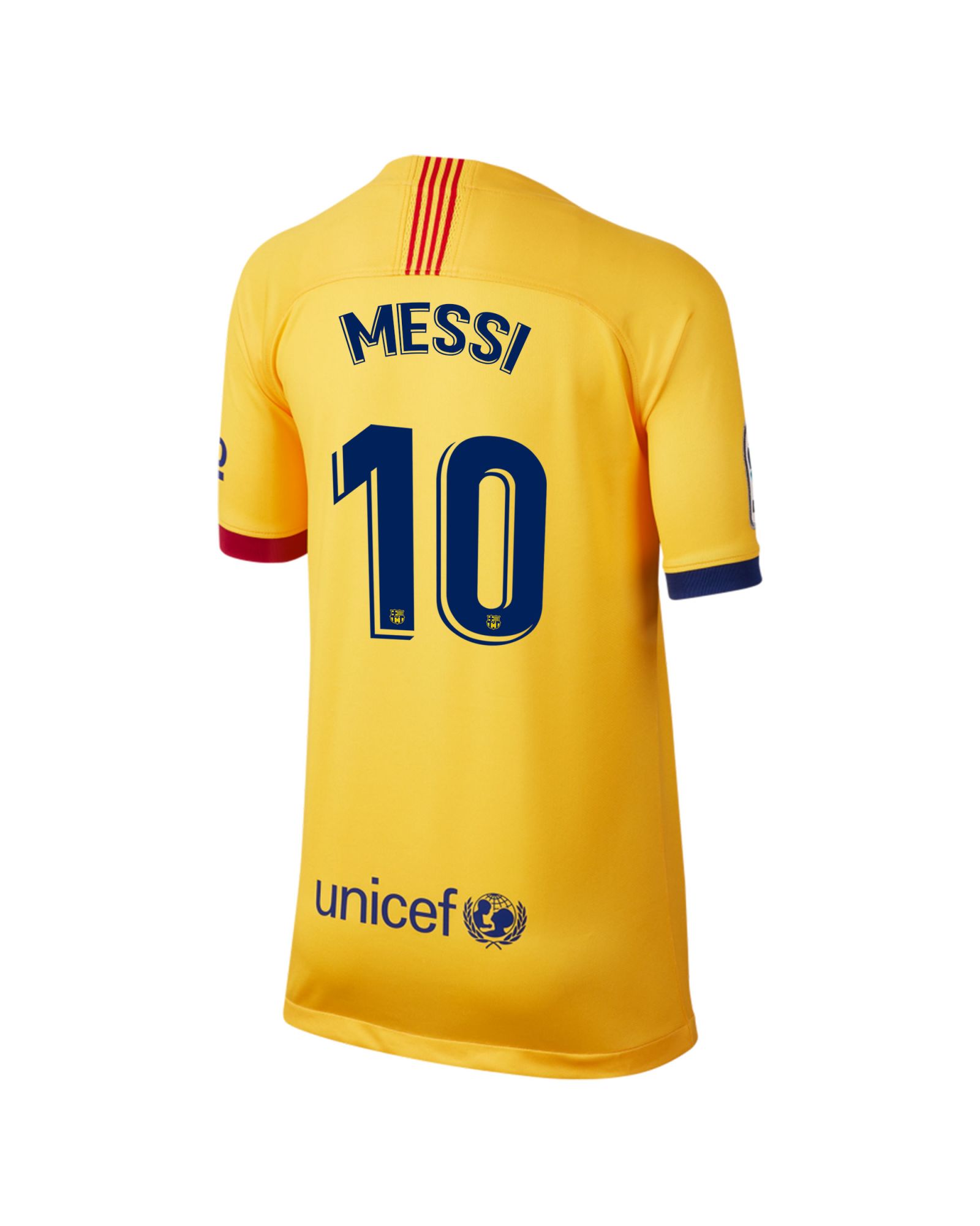 Camiseta 2ª FC Barcelona 2019/2020 Junior Messi - Fútbol Factory