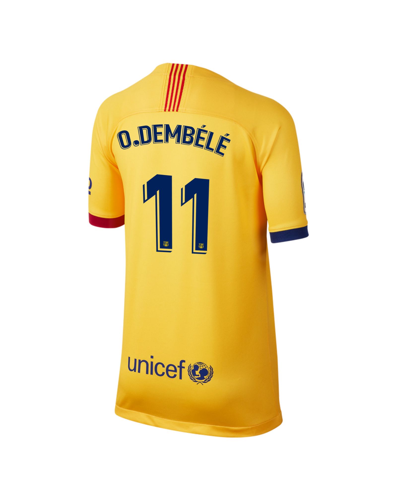 Camiseta 2ª FC Barcelona 2019/2020 Junior O. Dembélé - Fútbol Factory