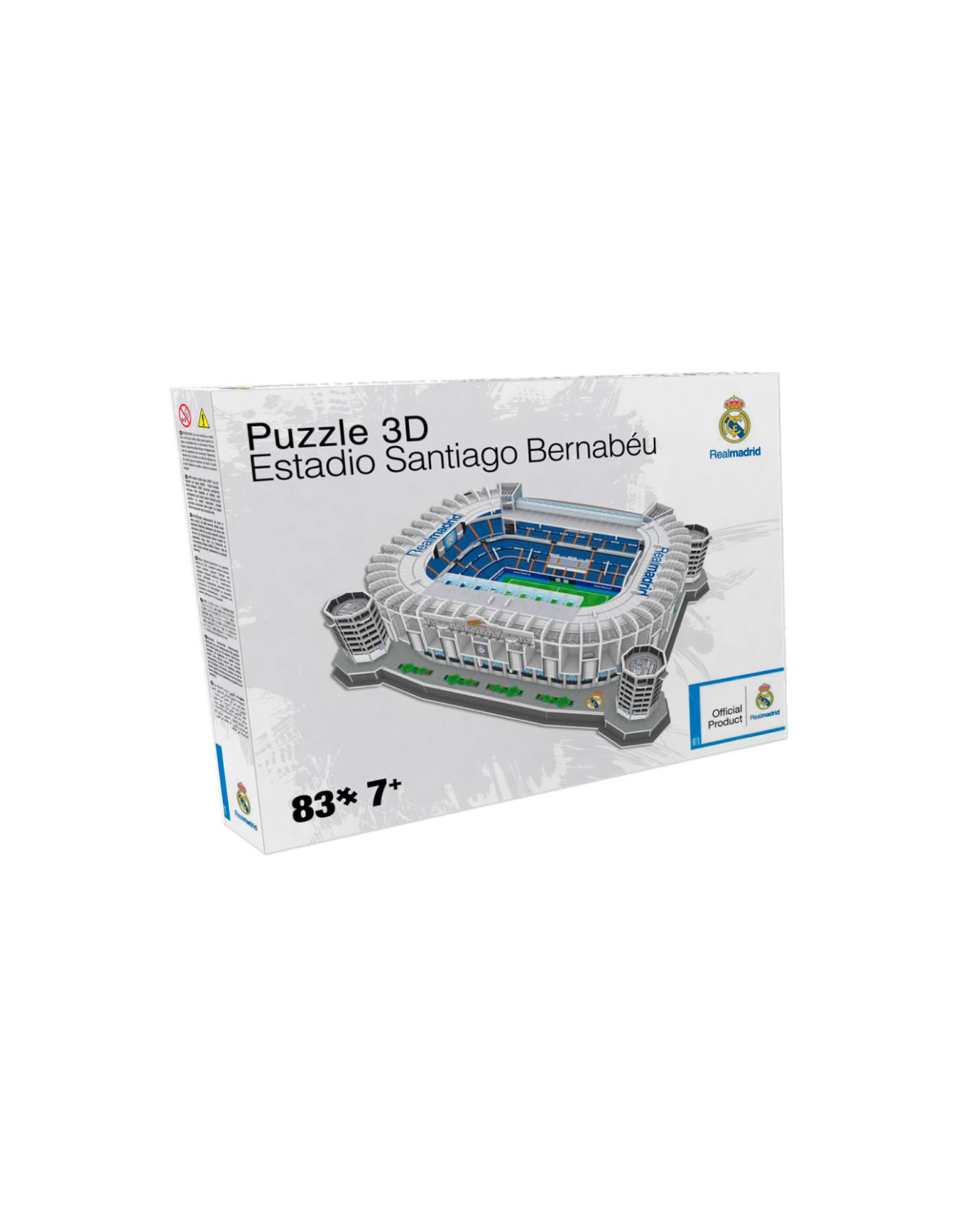 Puzzle 3D Real Madrid Santiago Bernabeu 83 piezas