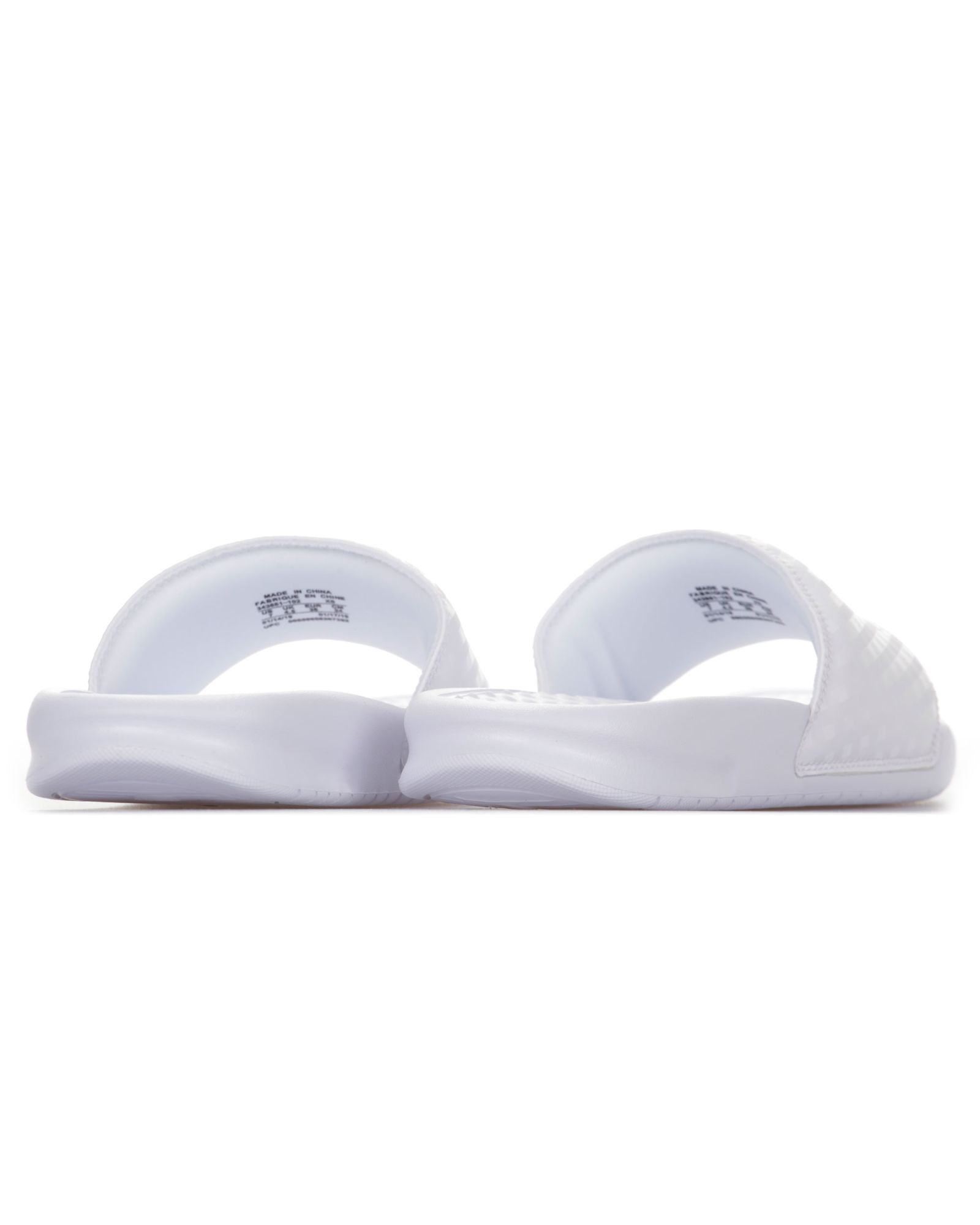 Chanclas Benassi JDI Blanco - Fútbol Factory