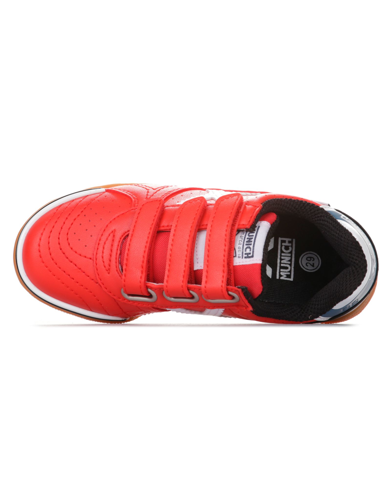 Zapatillas de Fútbol Sala G-3 Profit Velcro Junior Rojo - Fútbol Factory