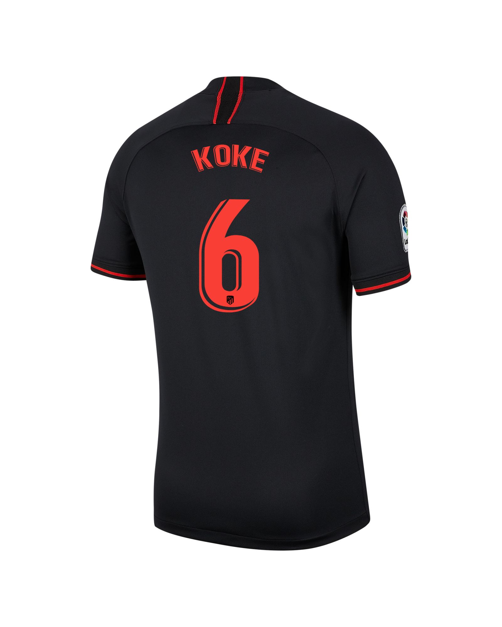 Camiseta 2ª Atlético de Madrid 2019/2020 Negro Koke - Fútbol Factory