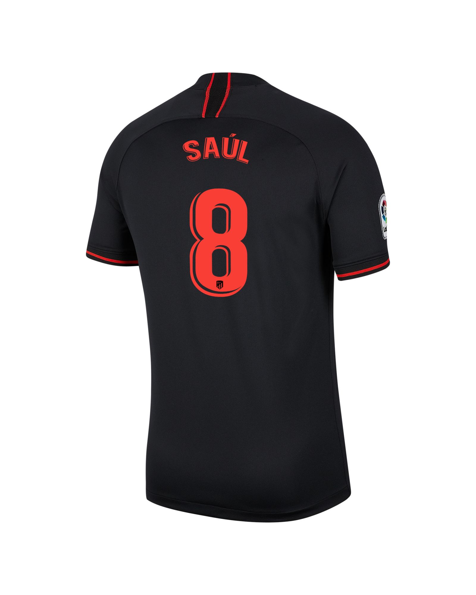 Camiseta 2ª Atlético de Madrid 2019/2020 Negro Saúl - Fútbol Factory