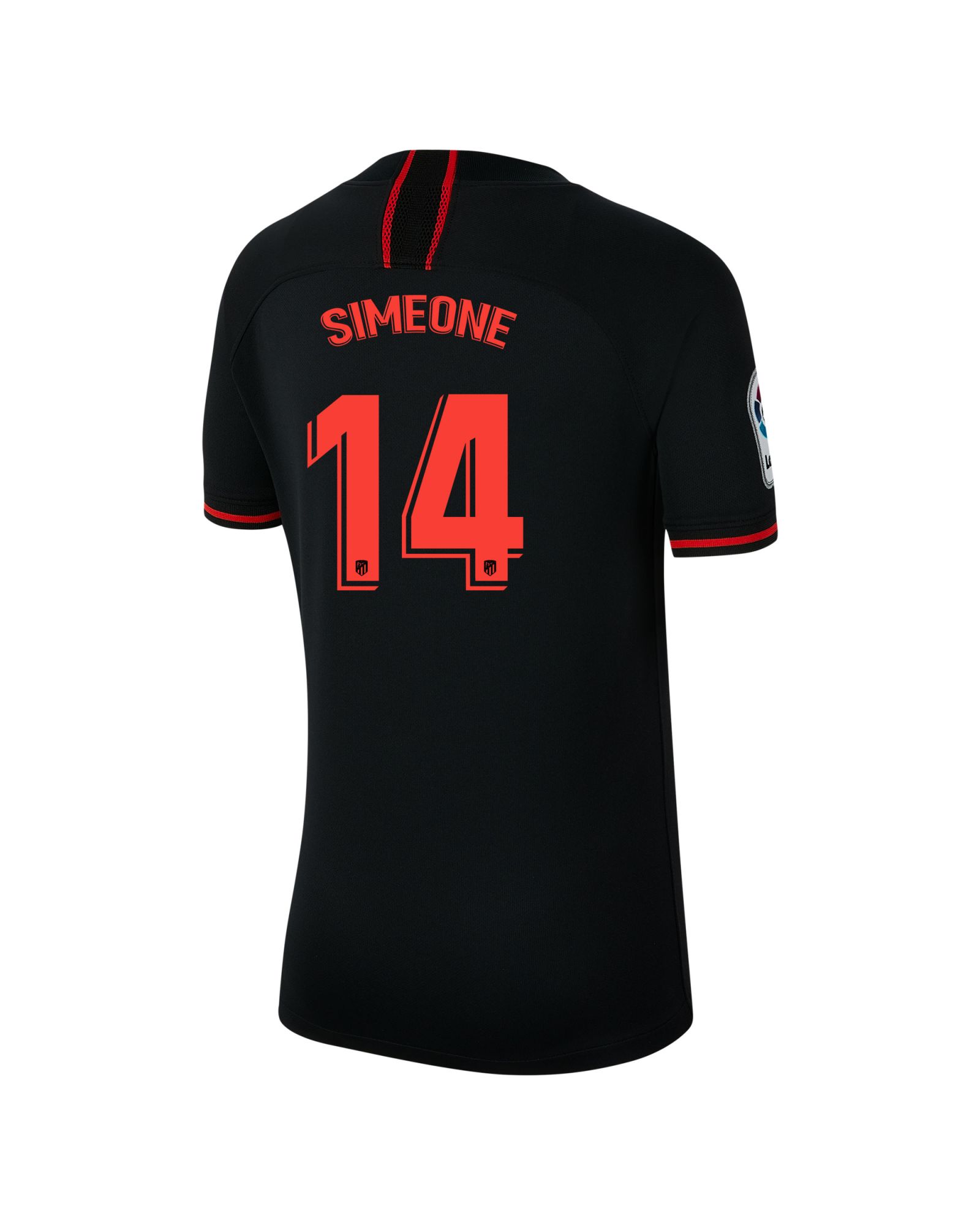 Camiseta 2ª Atlético de Madrid 2019/2020 Junior Negro Simeone - Fútbol Factory