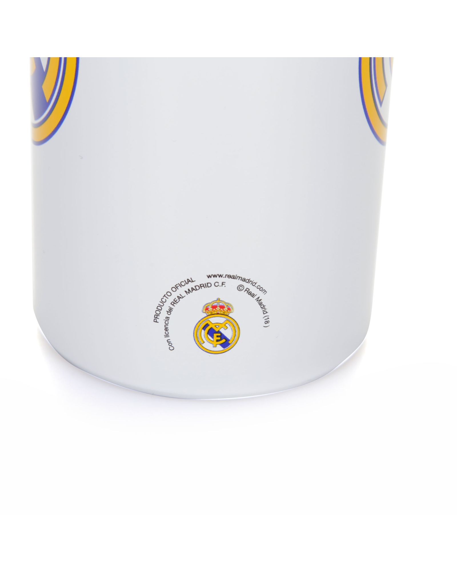 Botella cantimplora azul Real Madrid * Regalos de equipos de futbol  futbollife